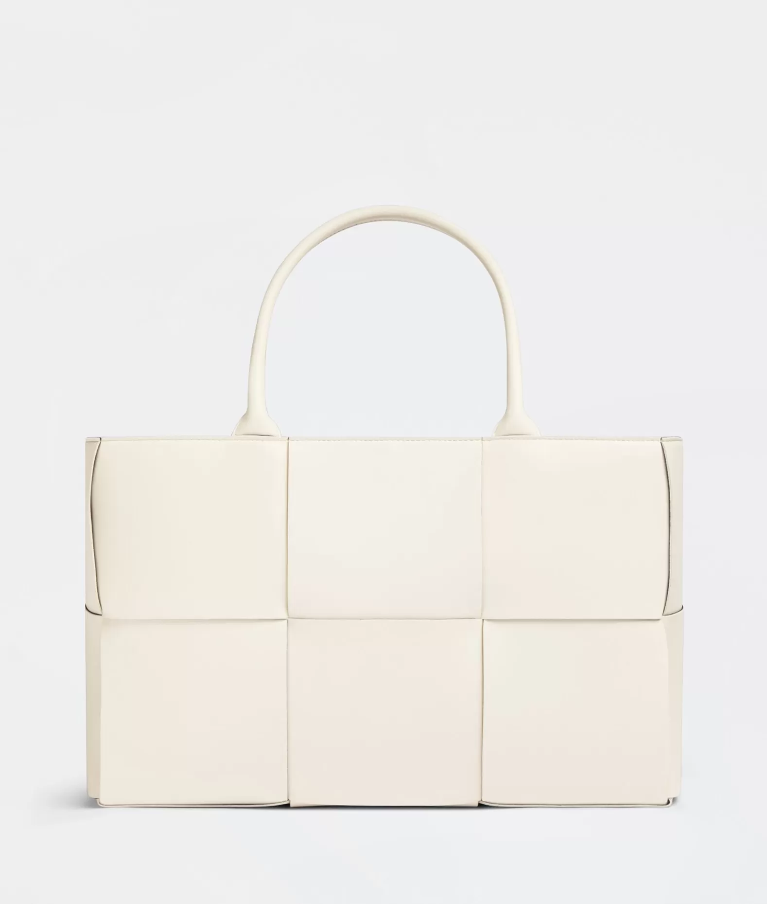 Shopping^Bottega Veneta Arco Tote Media White / Black