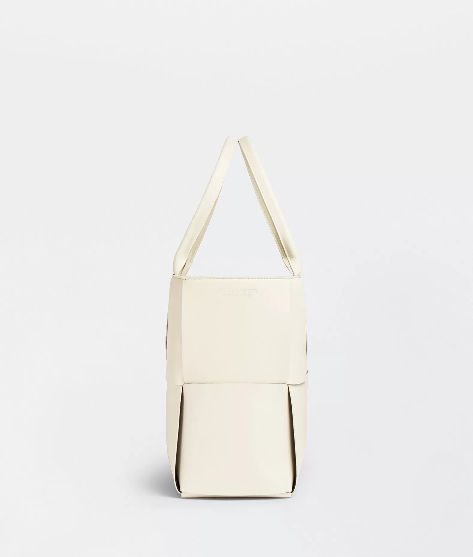 Shopping^Bottega Veneta Arco Tote Media White / Black