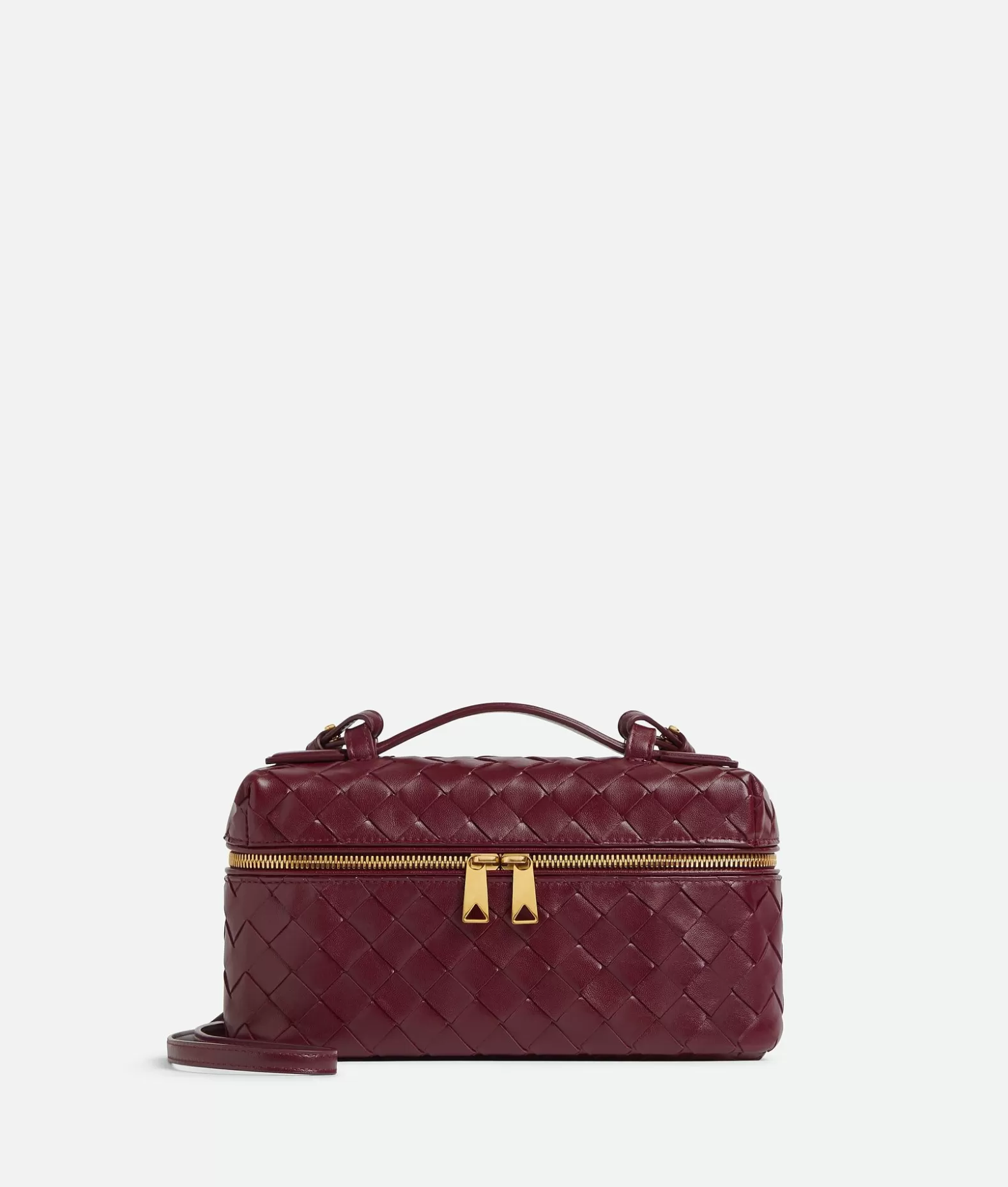 Mini^Bottega Veneta Bang Bang Vanity Case Barolo