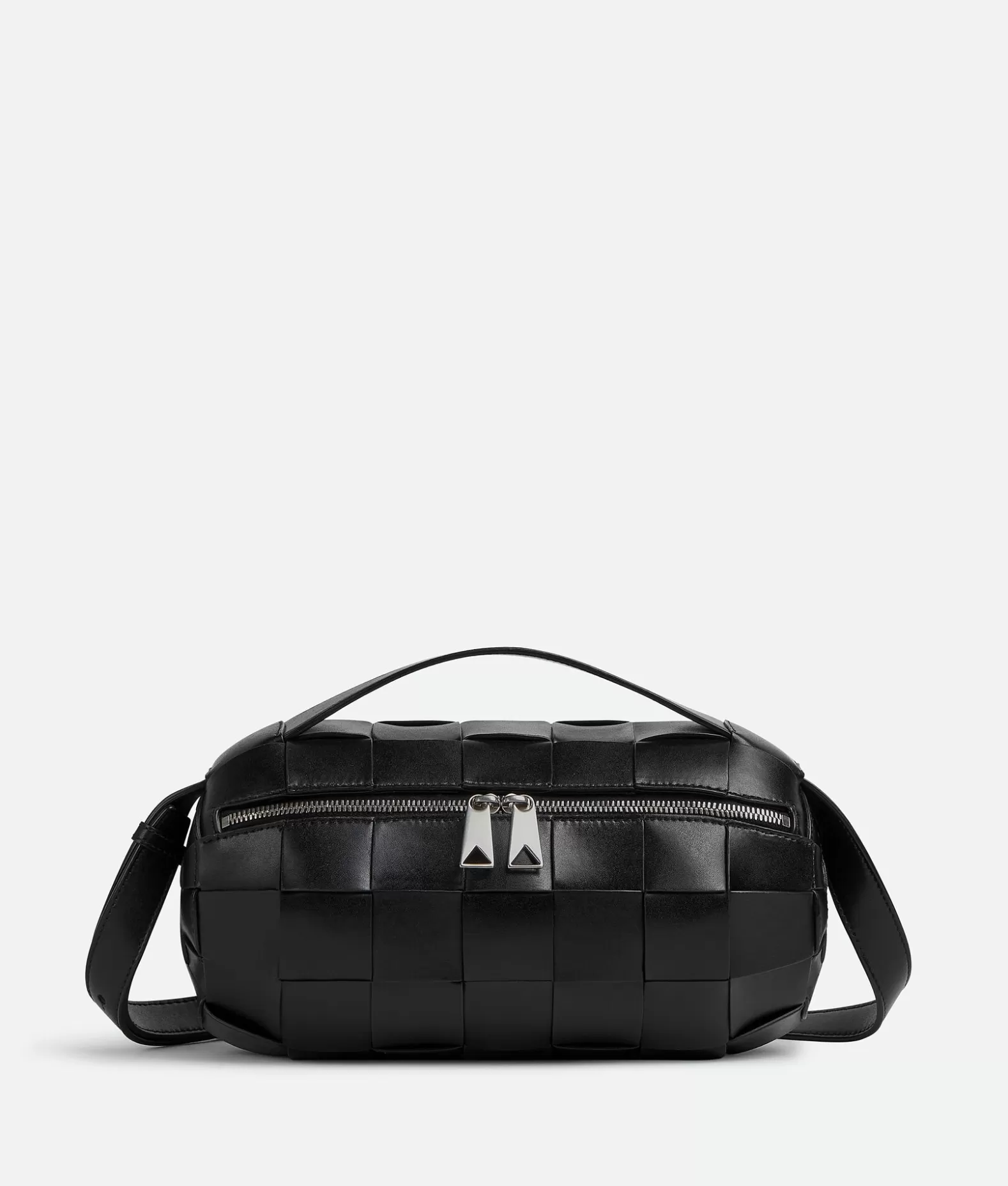 A Tracolla^Bottega Veneta Boombox Piccola Black