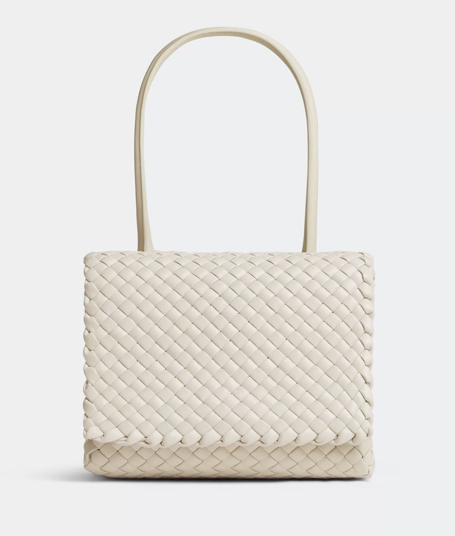 A Mano^Bottega Veneta Borsa A Mano Patti Chalk