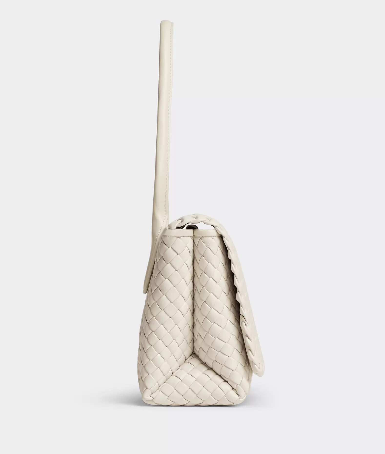 A Mano^Bottega Veneta Borsa A Mano Patti Chalk