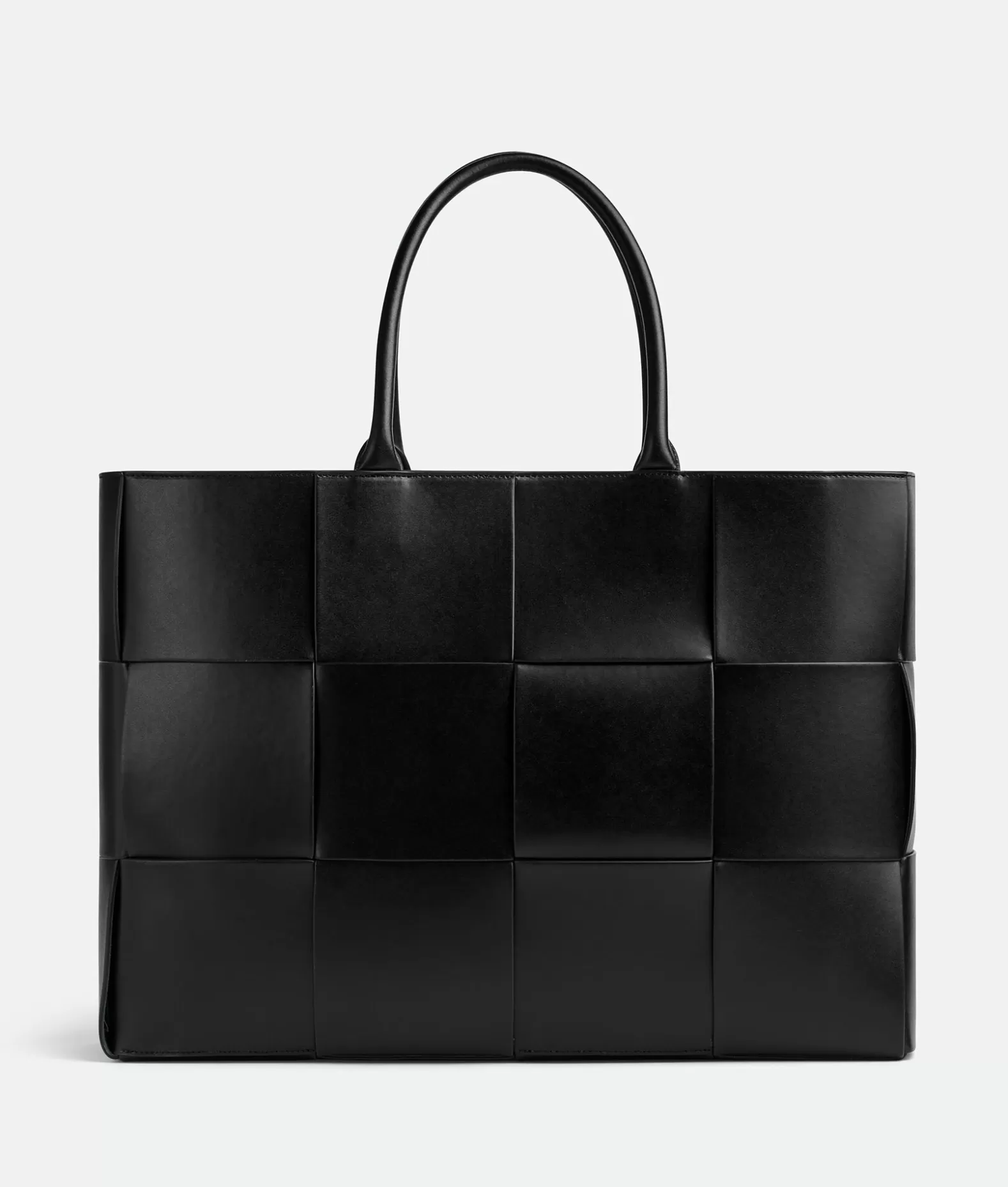 Shopper^Bottega Veneta Borsa Arco Tote Grande Black / Parakeet