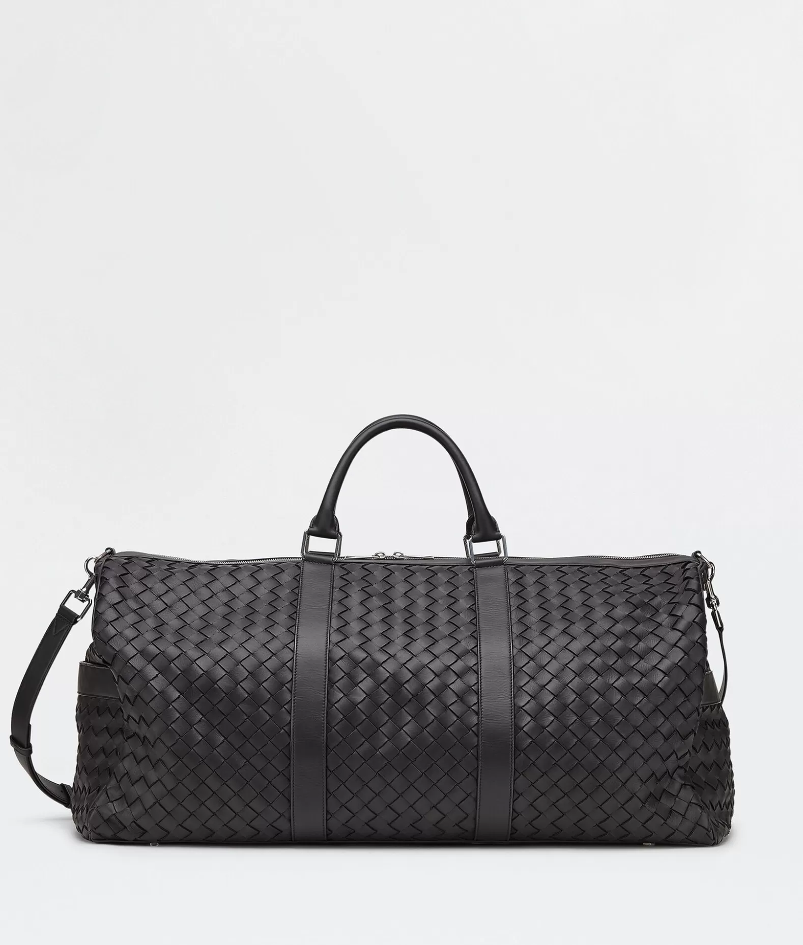 Borse Da Viaggio | Borse Da Viaggio^Bottega Veneta Borsa Da Viaggio Intrecciato Grande Black