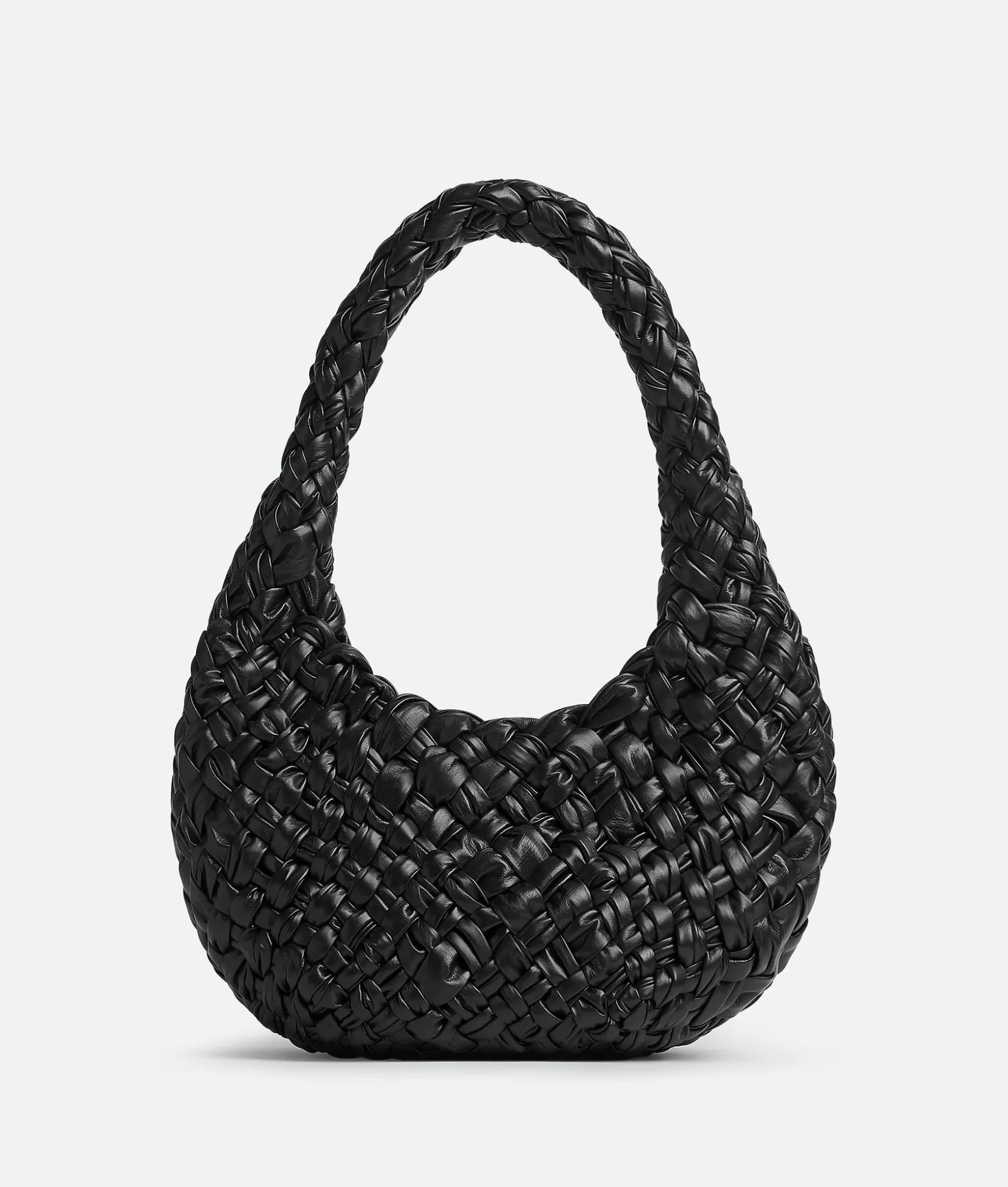 A Spalla^Bottega Veneta Borsa Discovery Black