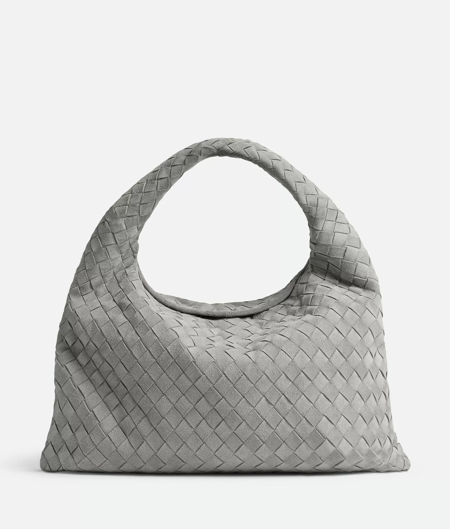 A Spalla^Bottega Veneta Borsa Hop Piccola Sterling