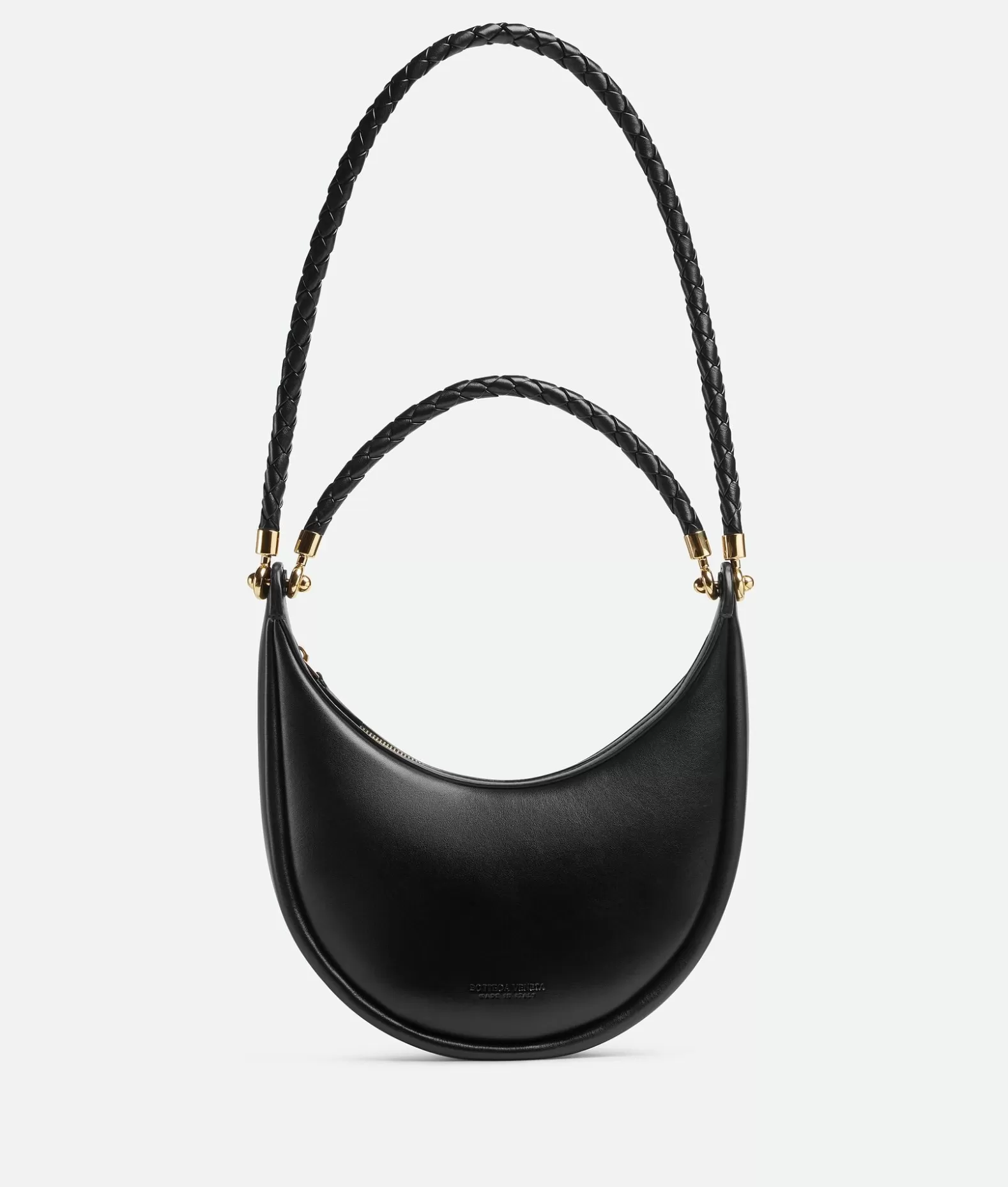 A Spalla | Mini^Bottega Veneta Borsa Hula Hoop Black