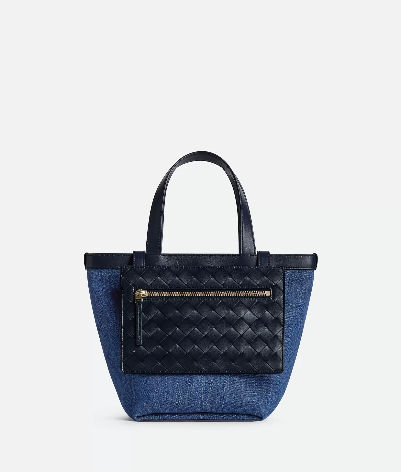 Shopping^Bottega Veneta Borsa Mini Flip Flap Con Tracolla Indigo/abyss