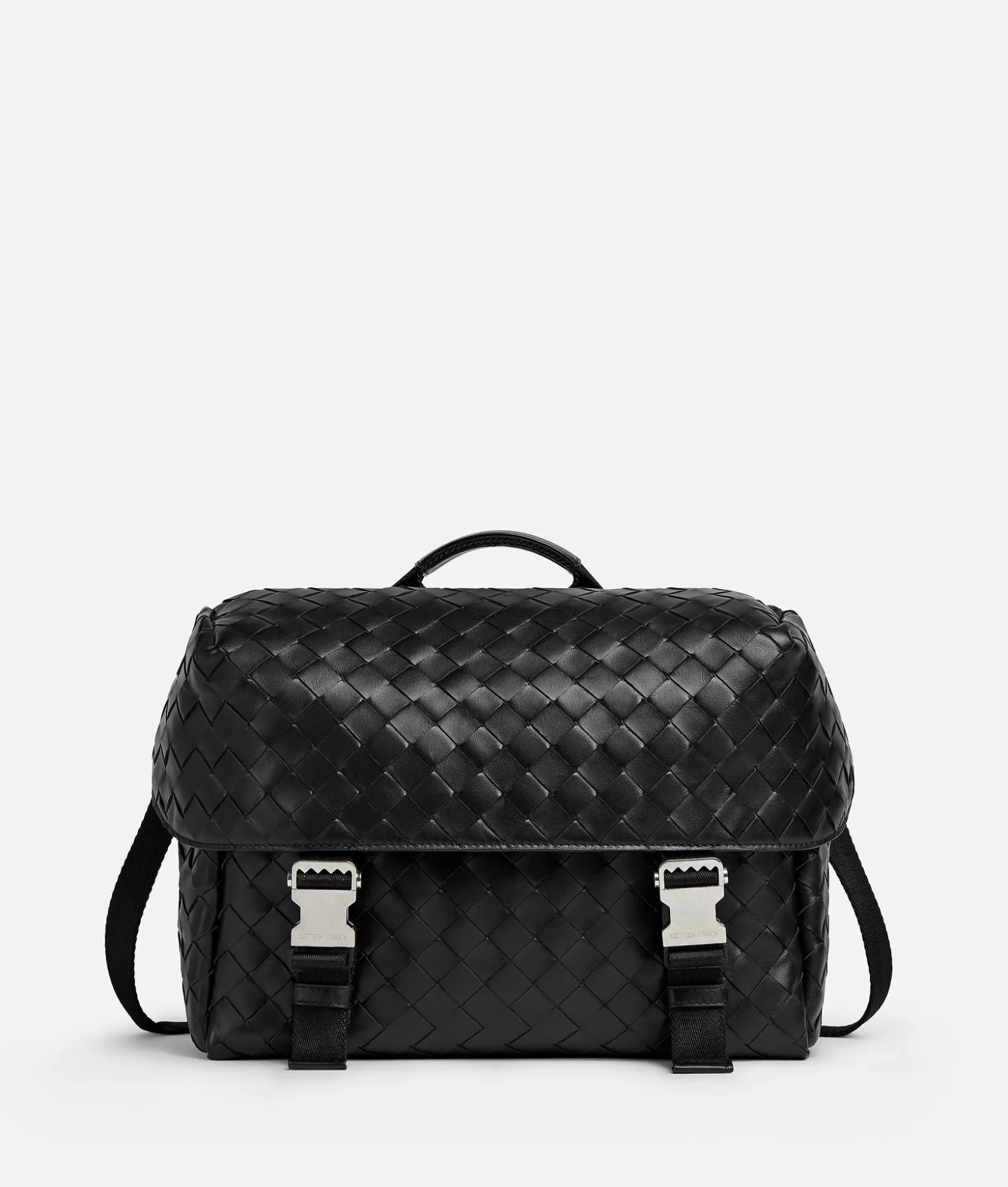 A Tracolla^Bottega Veneta Borsa Postino Black