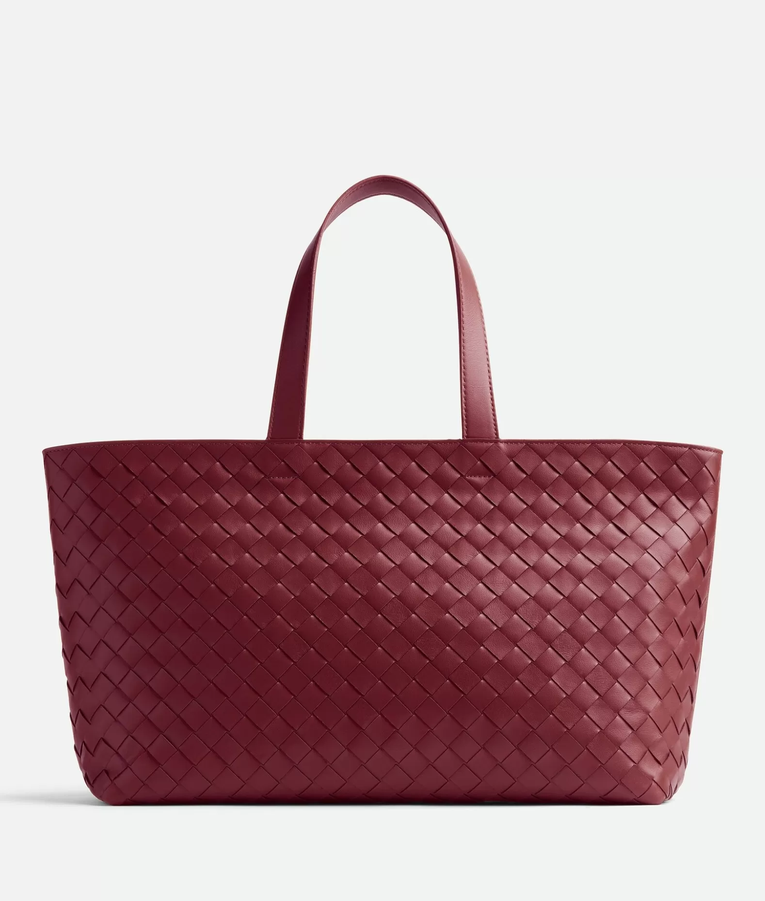 Shopping^Bottega Veneta Borsa Tote Intrecciato Bordeaux