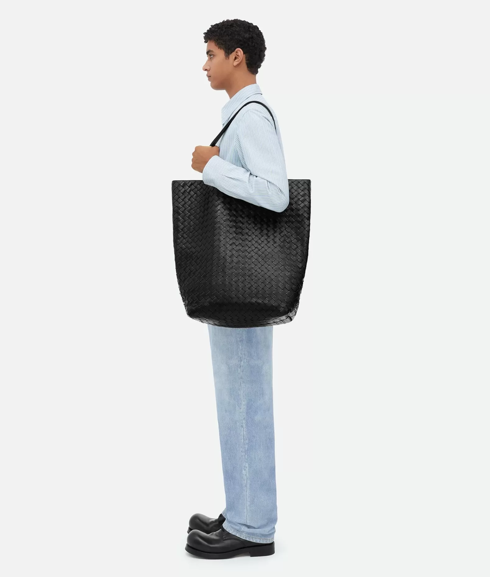 Shopper | Shopping^Bottega Veneta Borsa Tote Intrecciato Grande Black