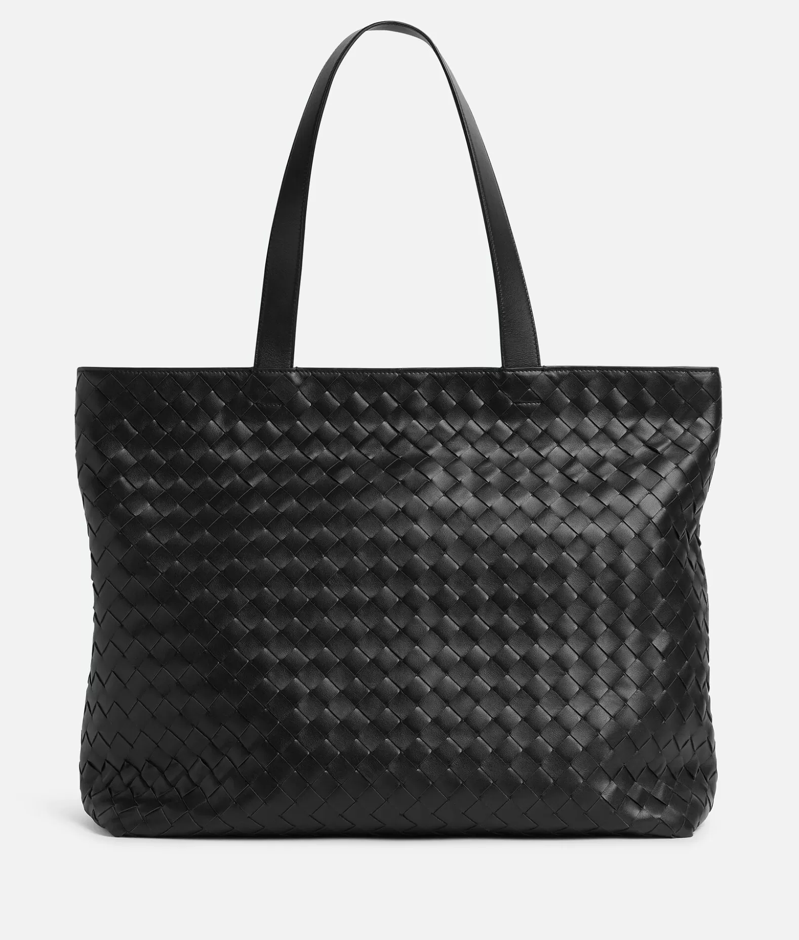 Shopper^Bottega Veneta Borsa Tote Intrecciato Grande Con Zip Black