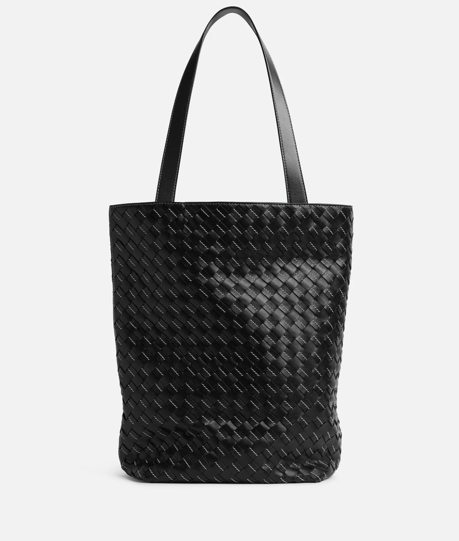 Shopper^Bottega Veneta Borsa Tote Intrecciato Piccola Black / Natural