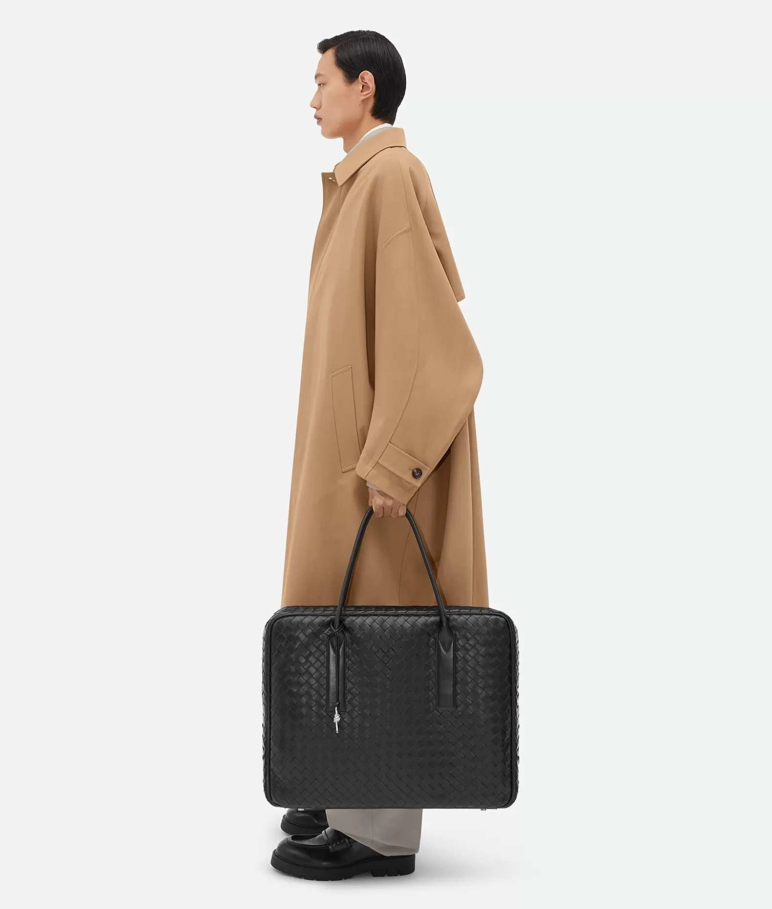 Borse Da Viaggio | Borse Da Viaggio^Bottega Veneta Borsa Weekender Getaway Grande Black