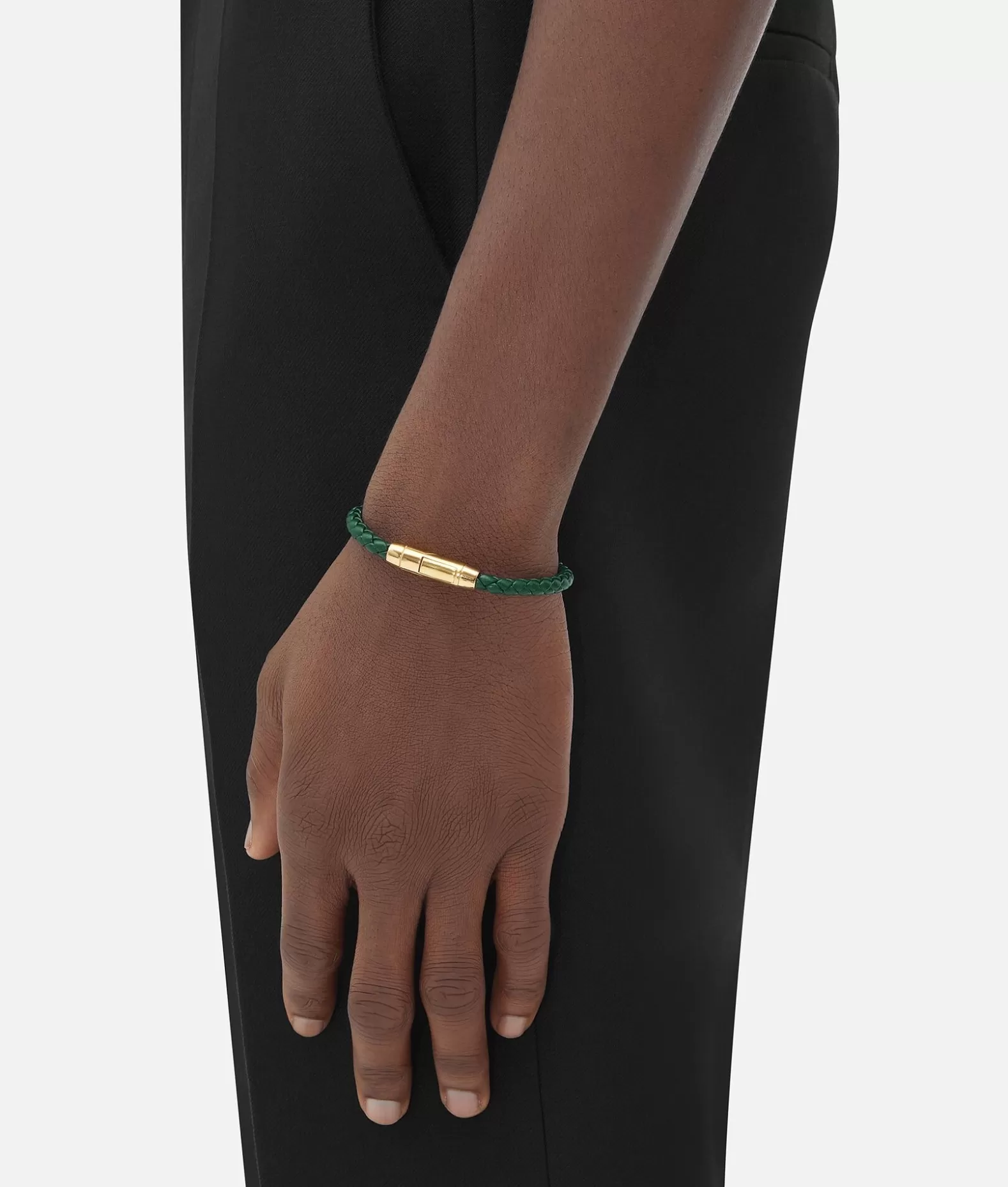 Bracciali | Bracciali^Bottega Veneta Bracciale Braid In Pelle Emerald green