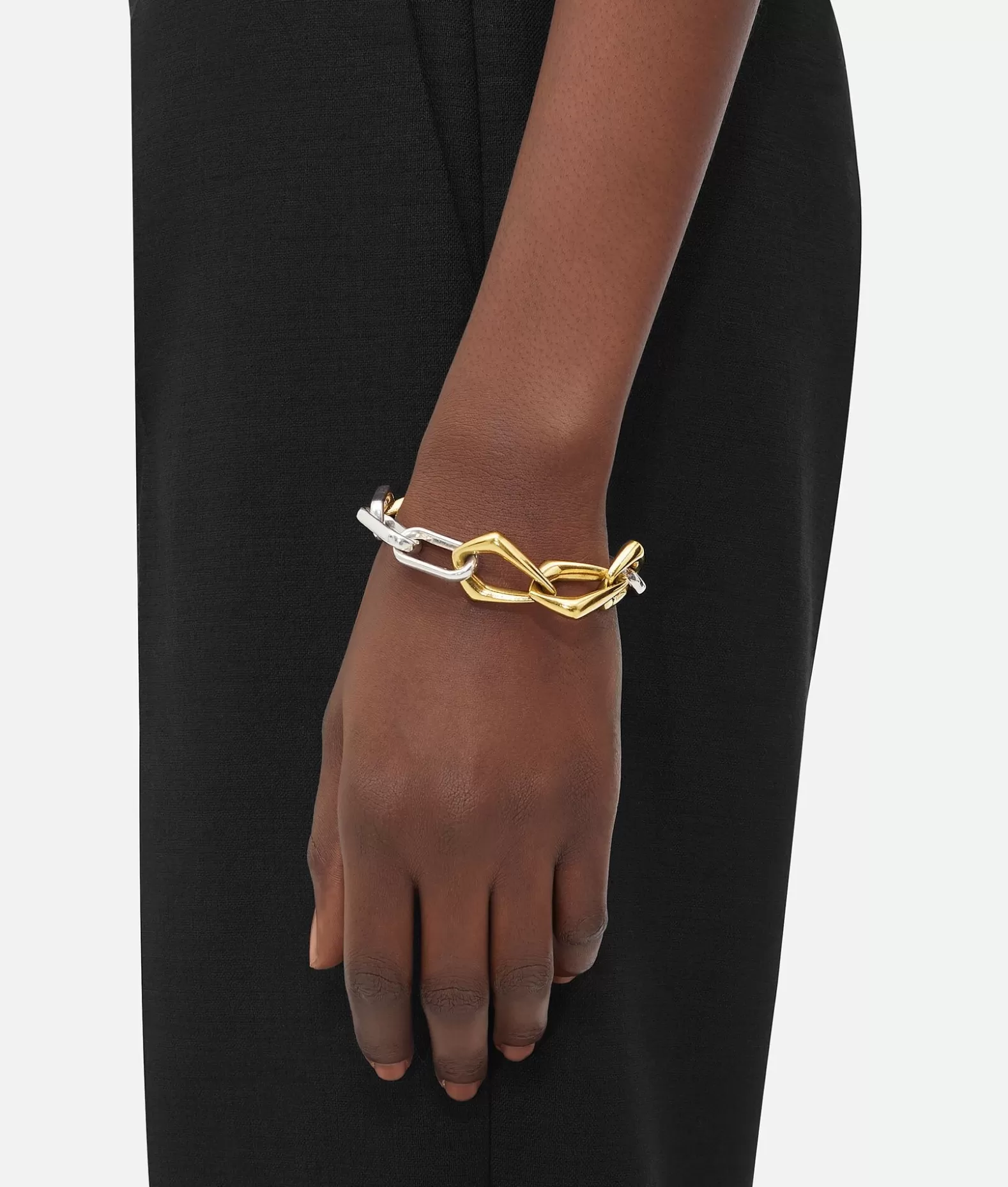 Bracciali^Bottega Veneta Bracciale Chain Silver/yellow gold