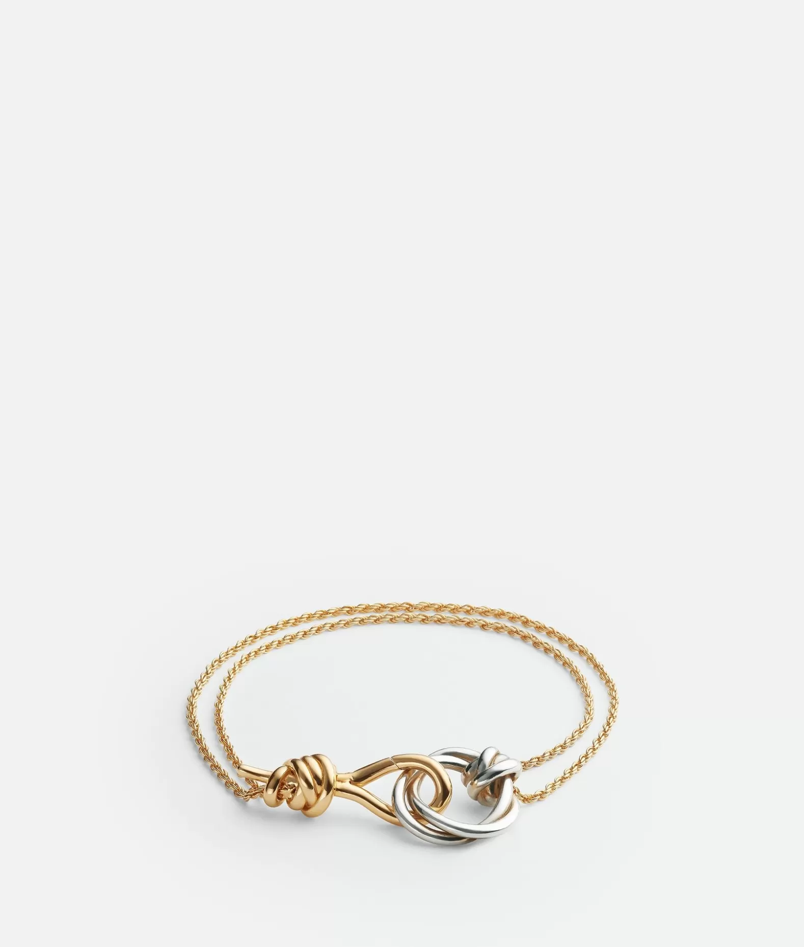 Bracciali^Bottega Veneta Bracciale Knot Silver/yellow gold