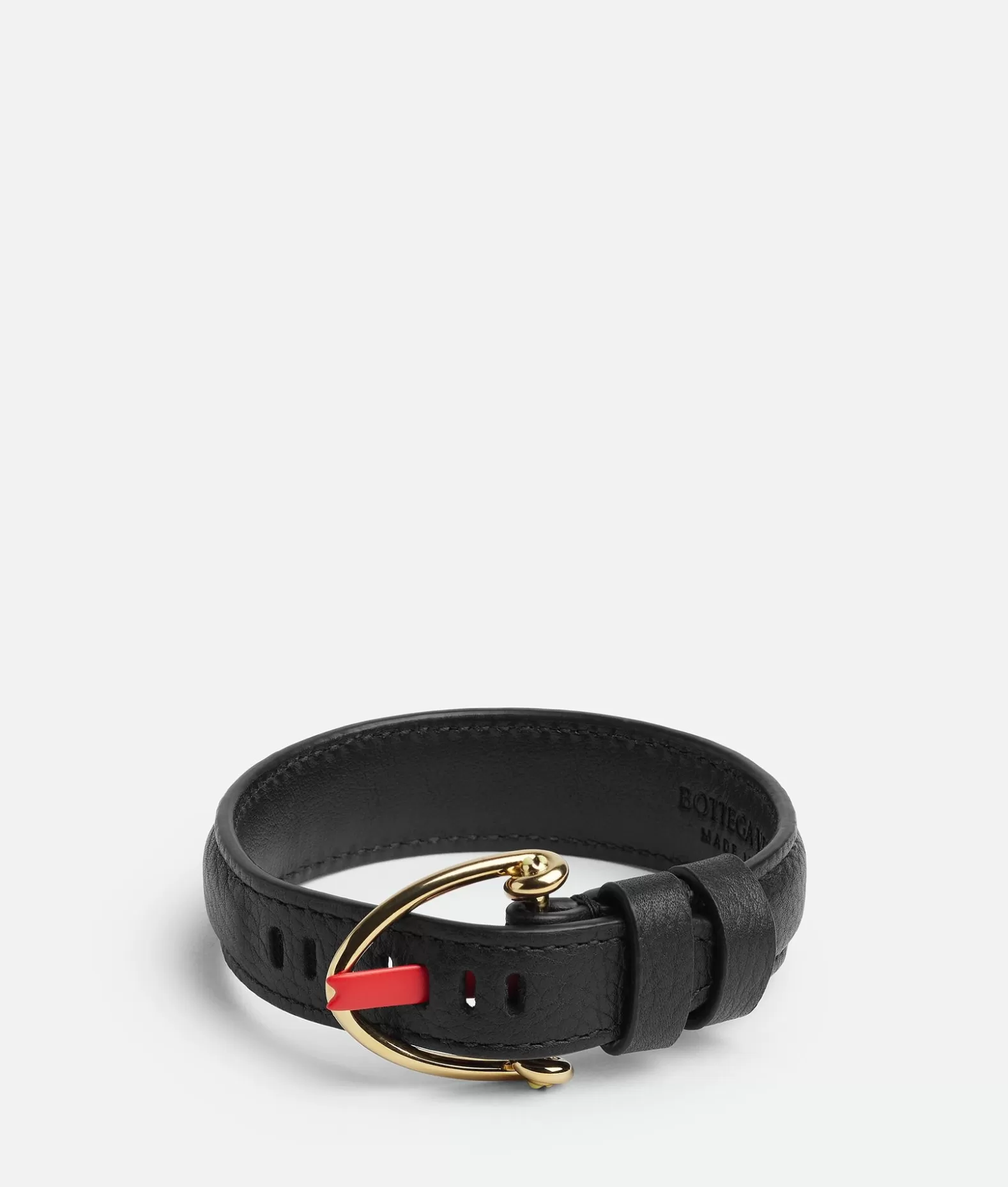 Bracciali^Bottega Veneta Bracciale Snake Black