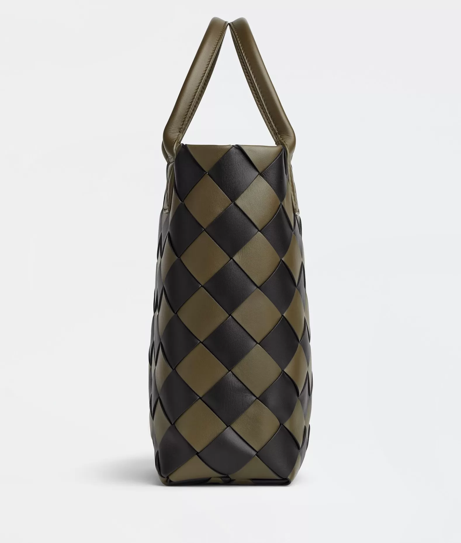 Bottega Series^Bottega Veneta Cabat Mustard/black