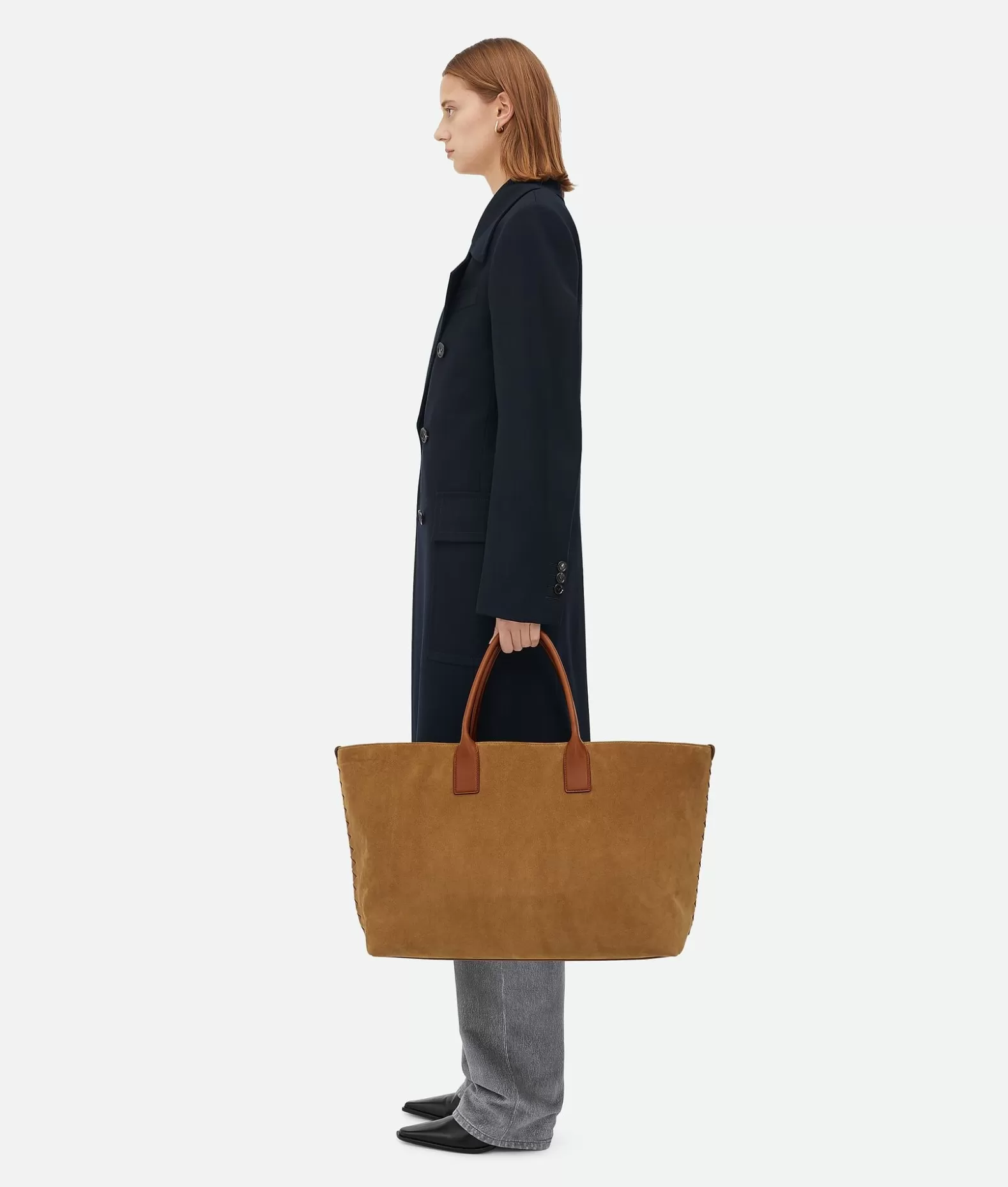 Shopping^Bottega Veneta Cabat Grande Camel/light wood