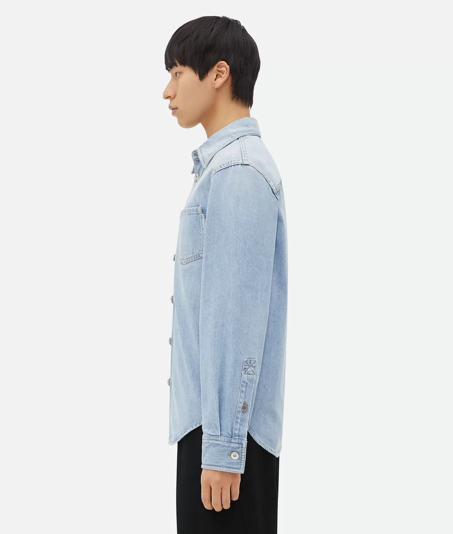 Camicie | Denim^Bottega Veneta Camicia In Denim Dal Taglio Morbido Light bleach