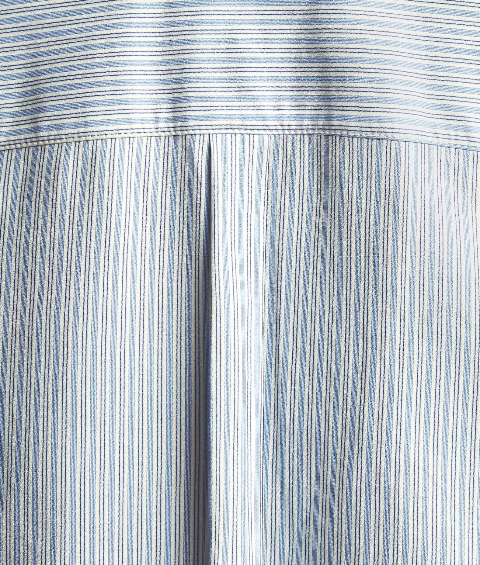 Camicie | Pelle^Bottega Veneta Camicia In Pelle Stampata Dal Taglio Morbido Light blue / White