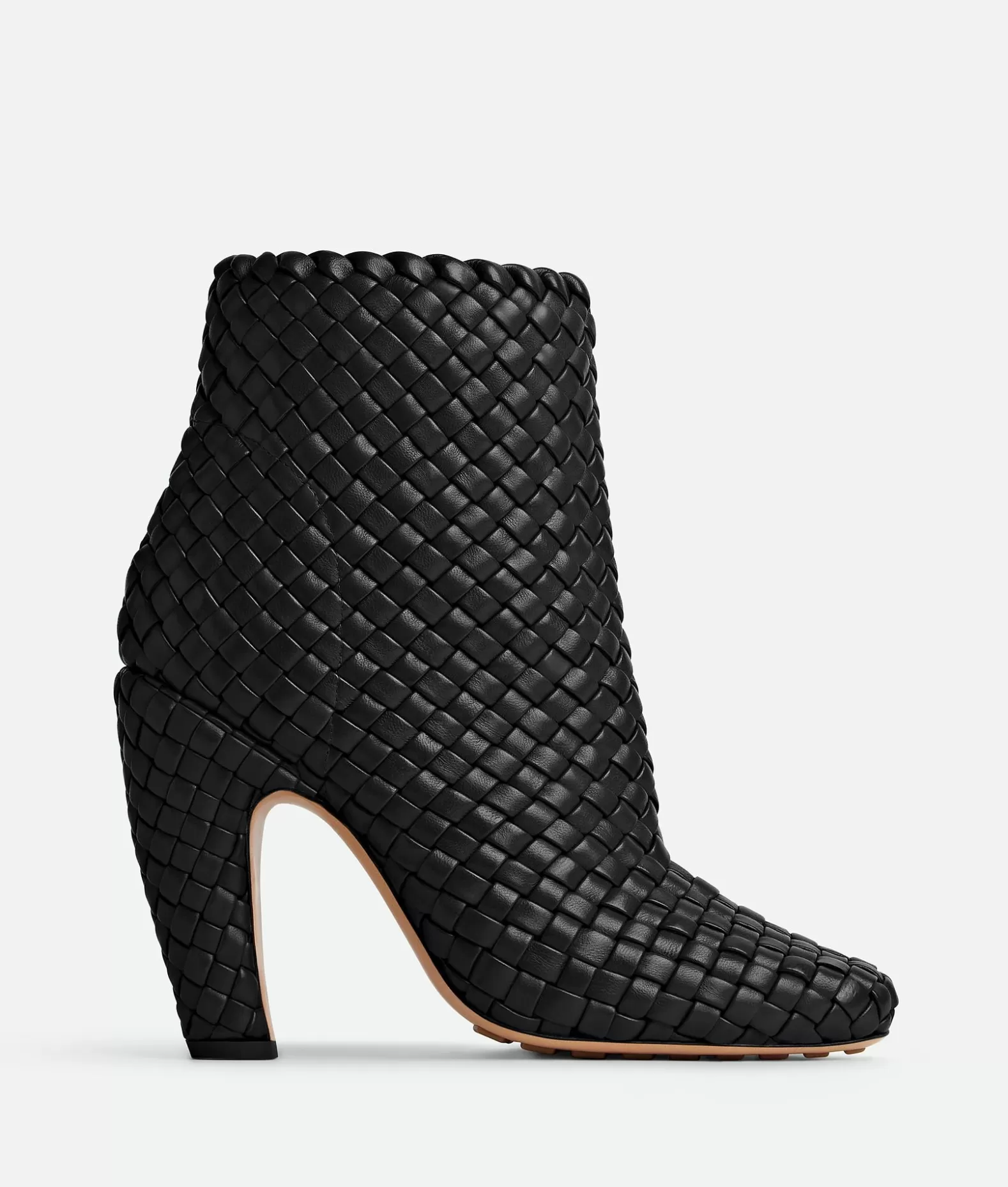 Stivali^Bottega Veneta Canalazzo Ankle Boot Black