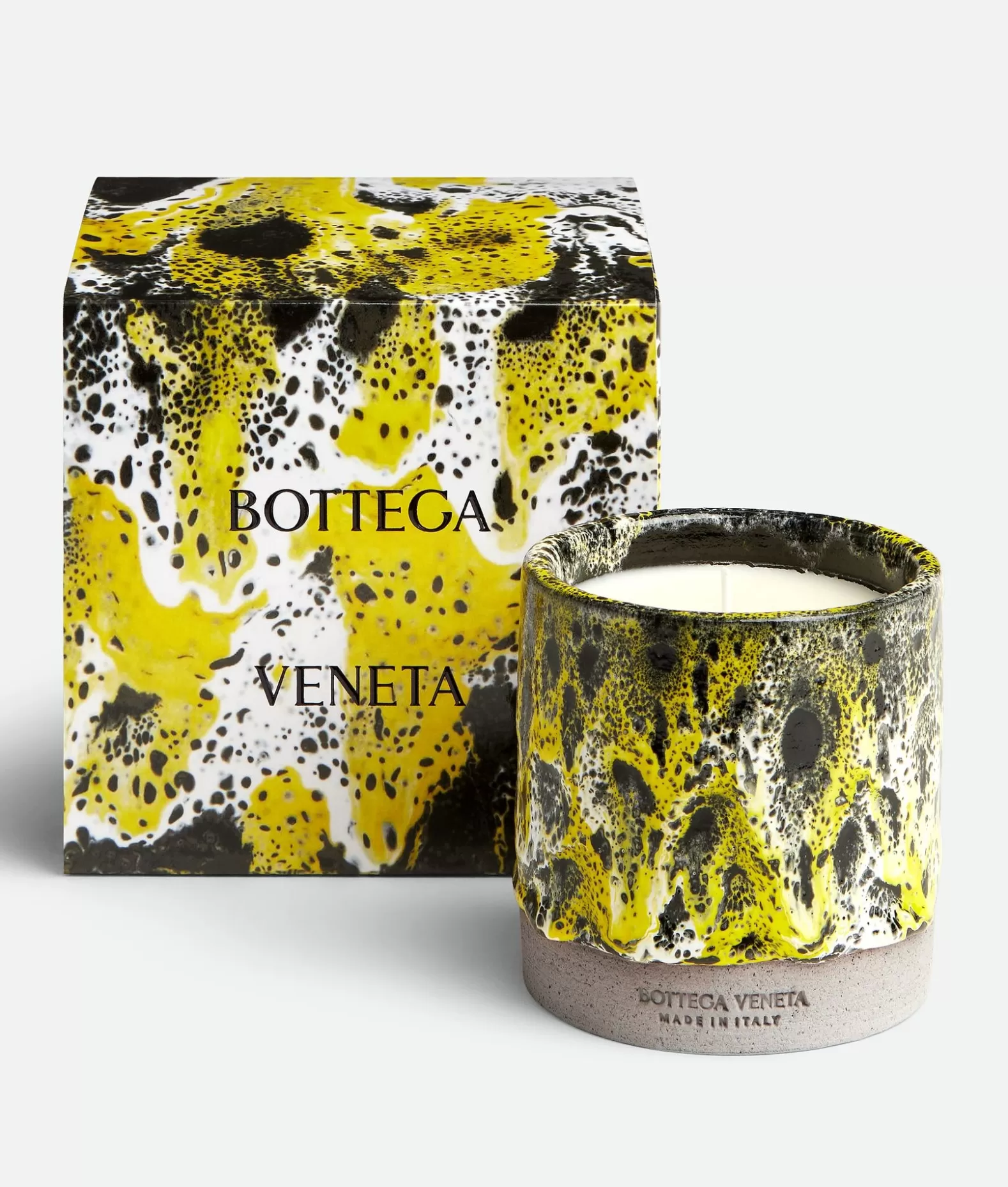 Mostra Tutto | Candele^Bottega Veneta Candela Lantern Glaze Yellow/white/black