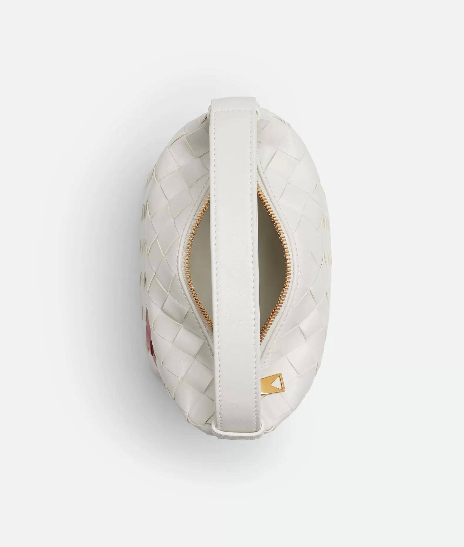 Mini^Bottega Veneta Candy Wallace White/dark red