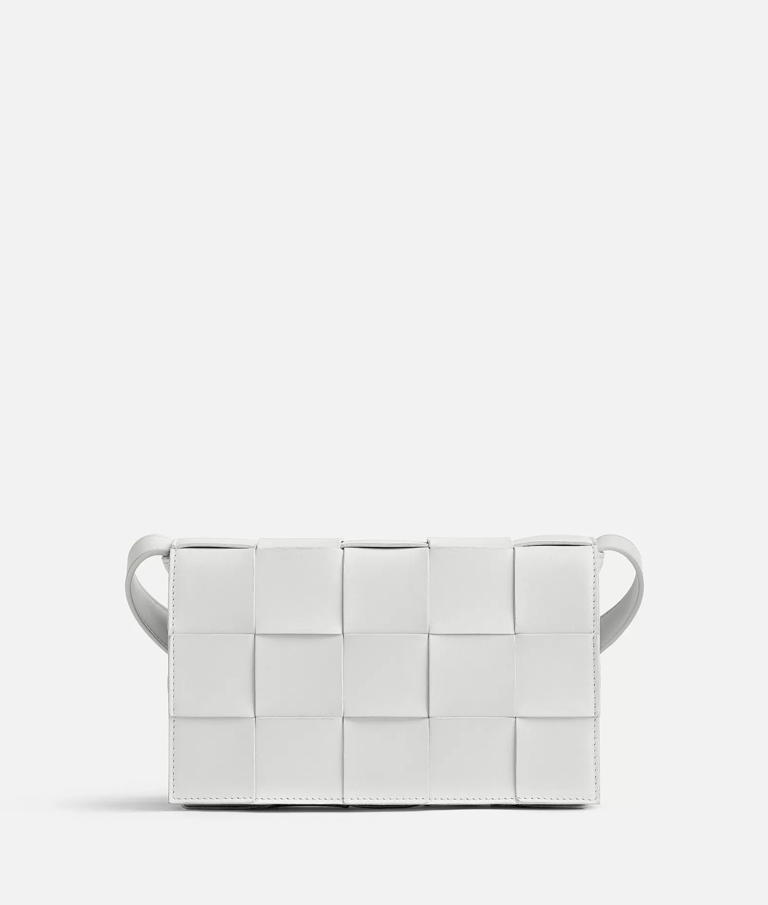 A Tracolla^Bottega Veneta Cassette White