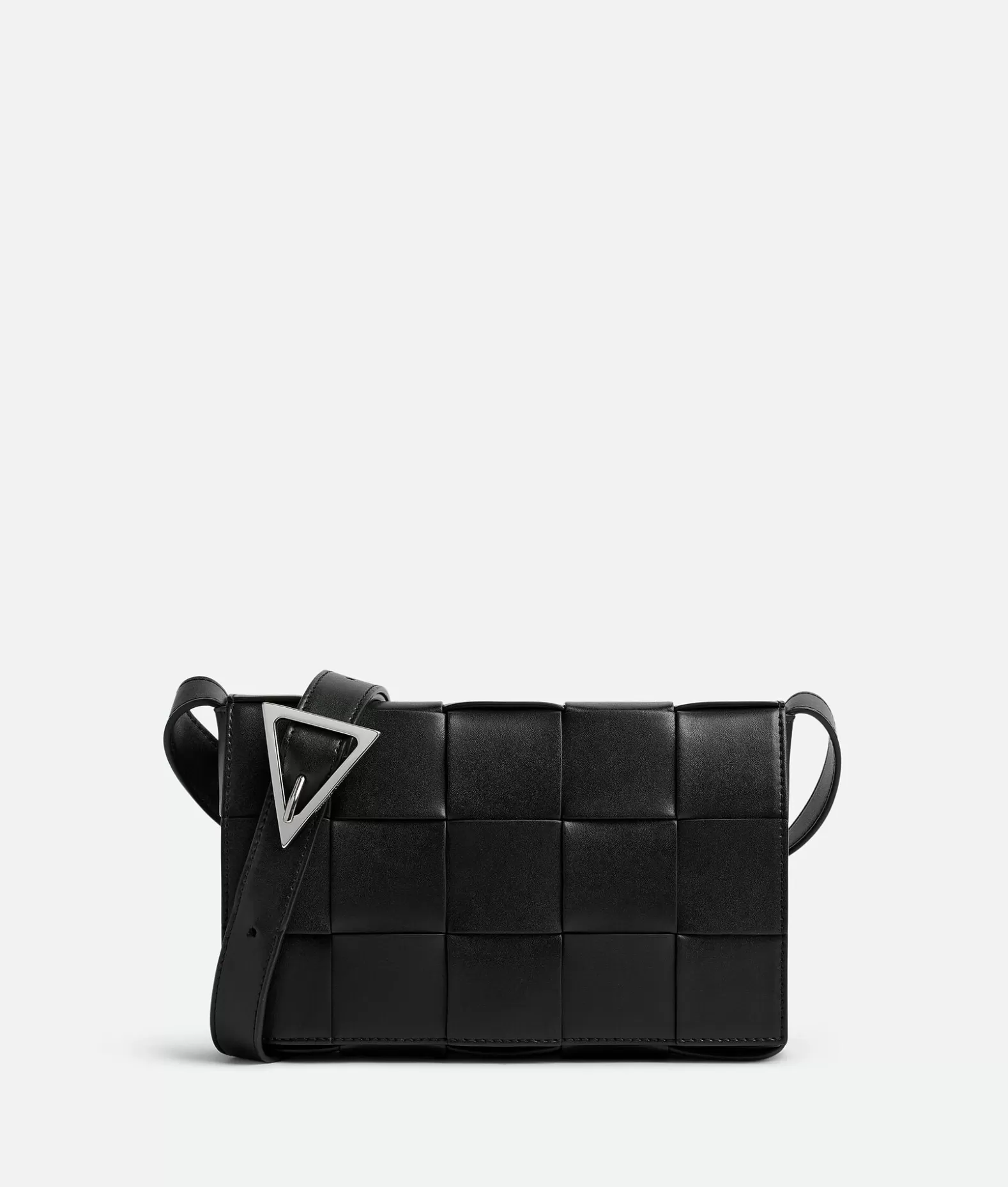 A Tracolla^Bottega Veneta Cassette Black