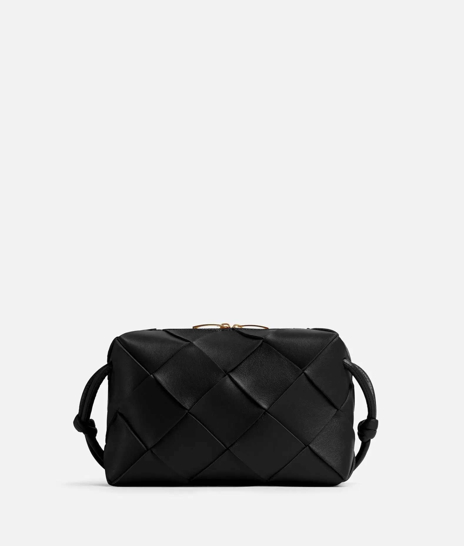 A Tracolla^Bottega Veneta Cassette Camera Bag Piccola Black