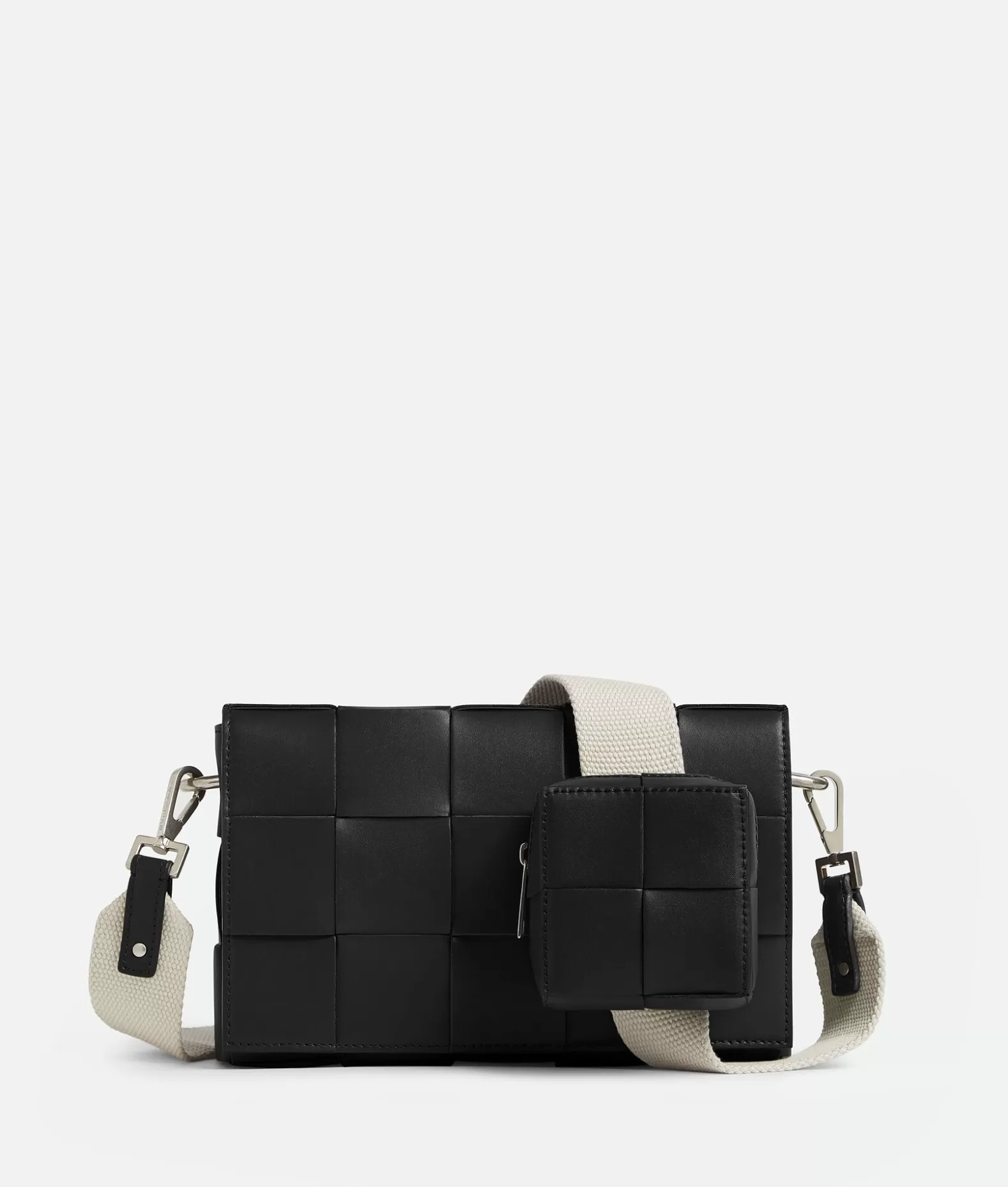 A Tracolla^Bottega Veneta Cassette Con Tracolla Versatile Black