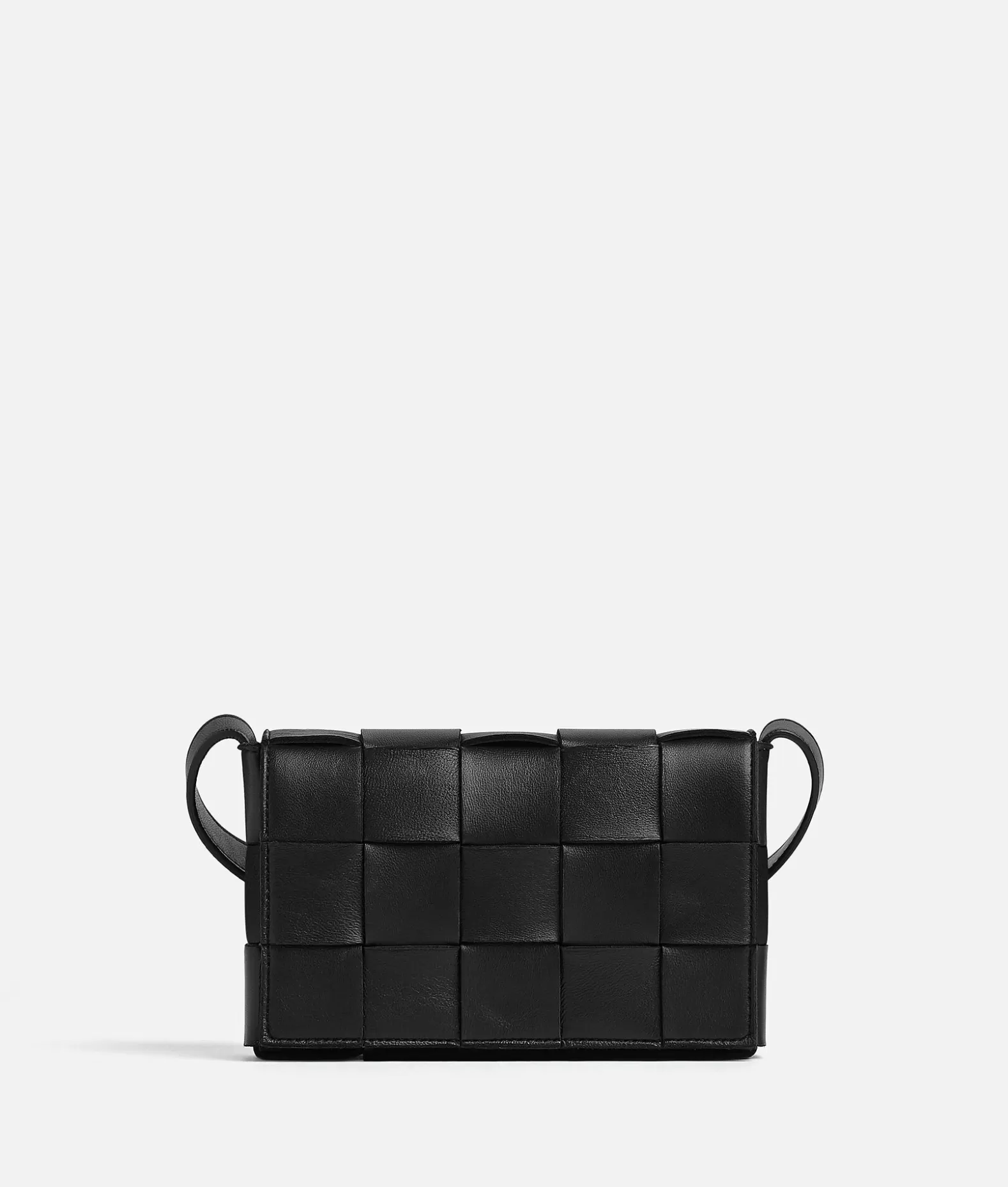 A Tracolla^Bottega Veneta Cassette Piccola Black