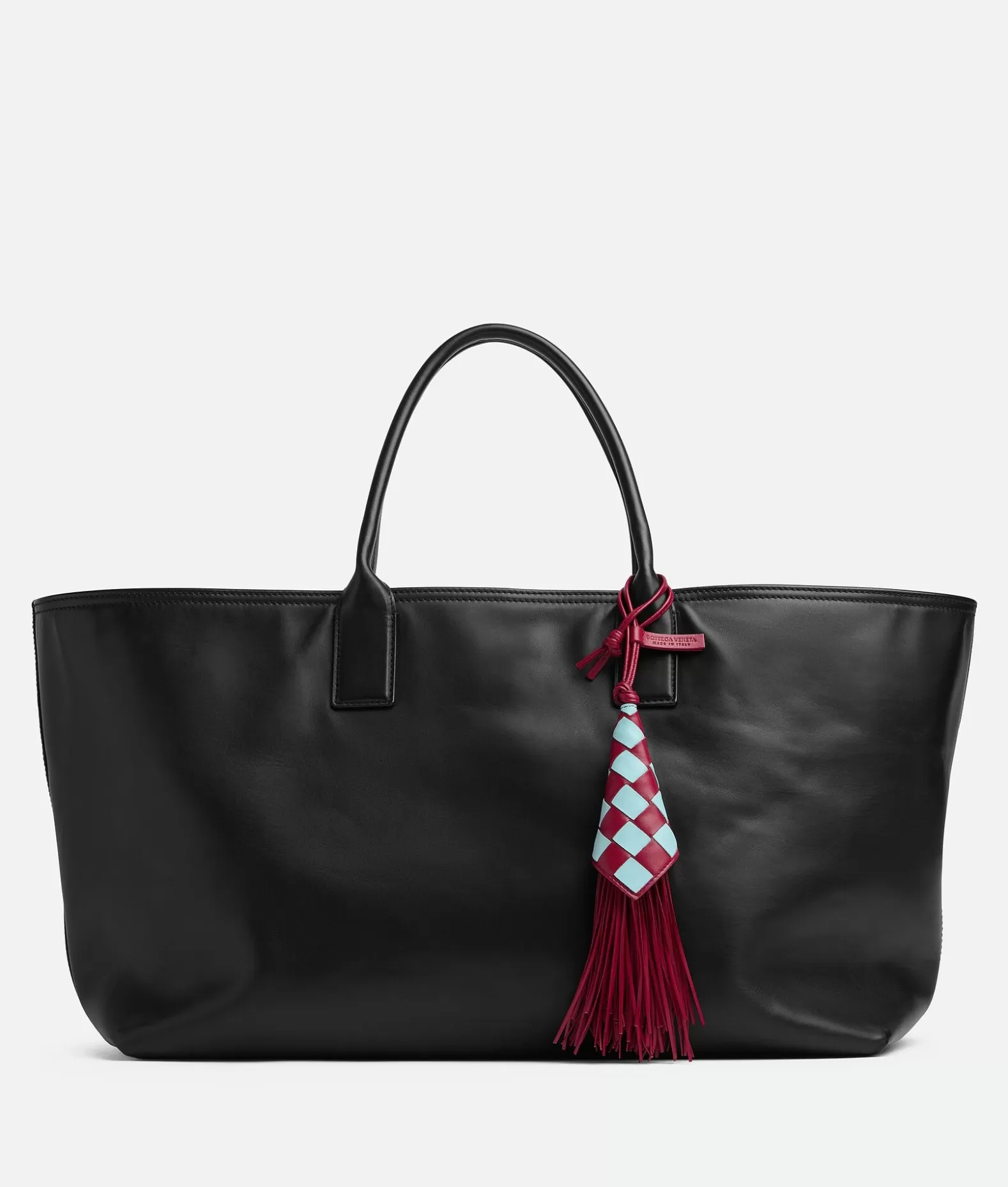 Portachiavi^Bottega Veneta Charm Con Frange Dark red/zenith