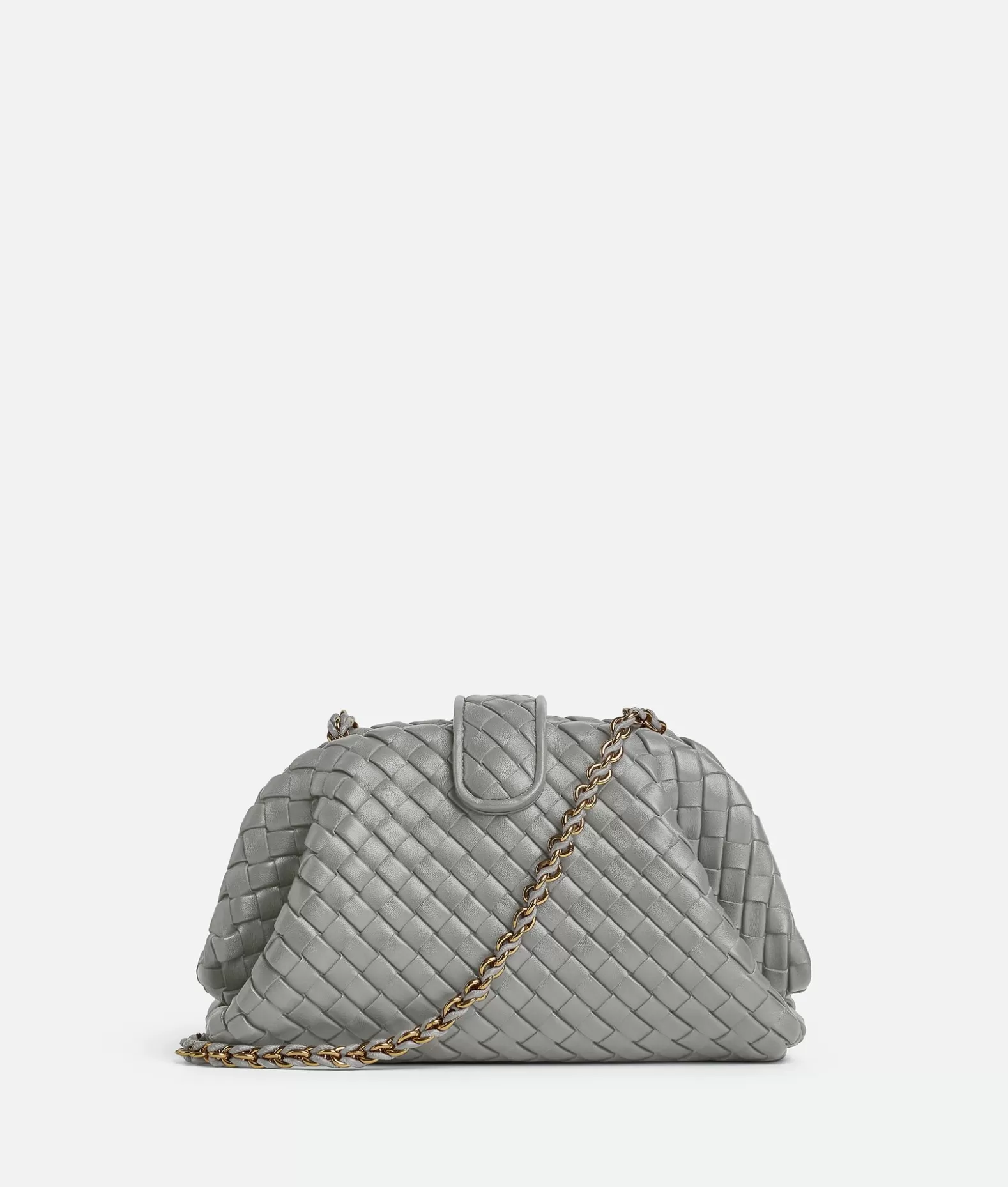 A Tracolla | Mini^Bottega Veneta Clutch Mini Lauren 1980 Con Catena Sterling