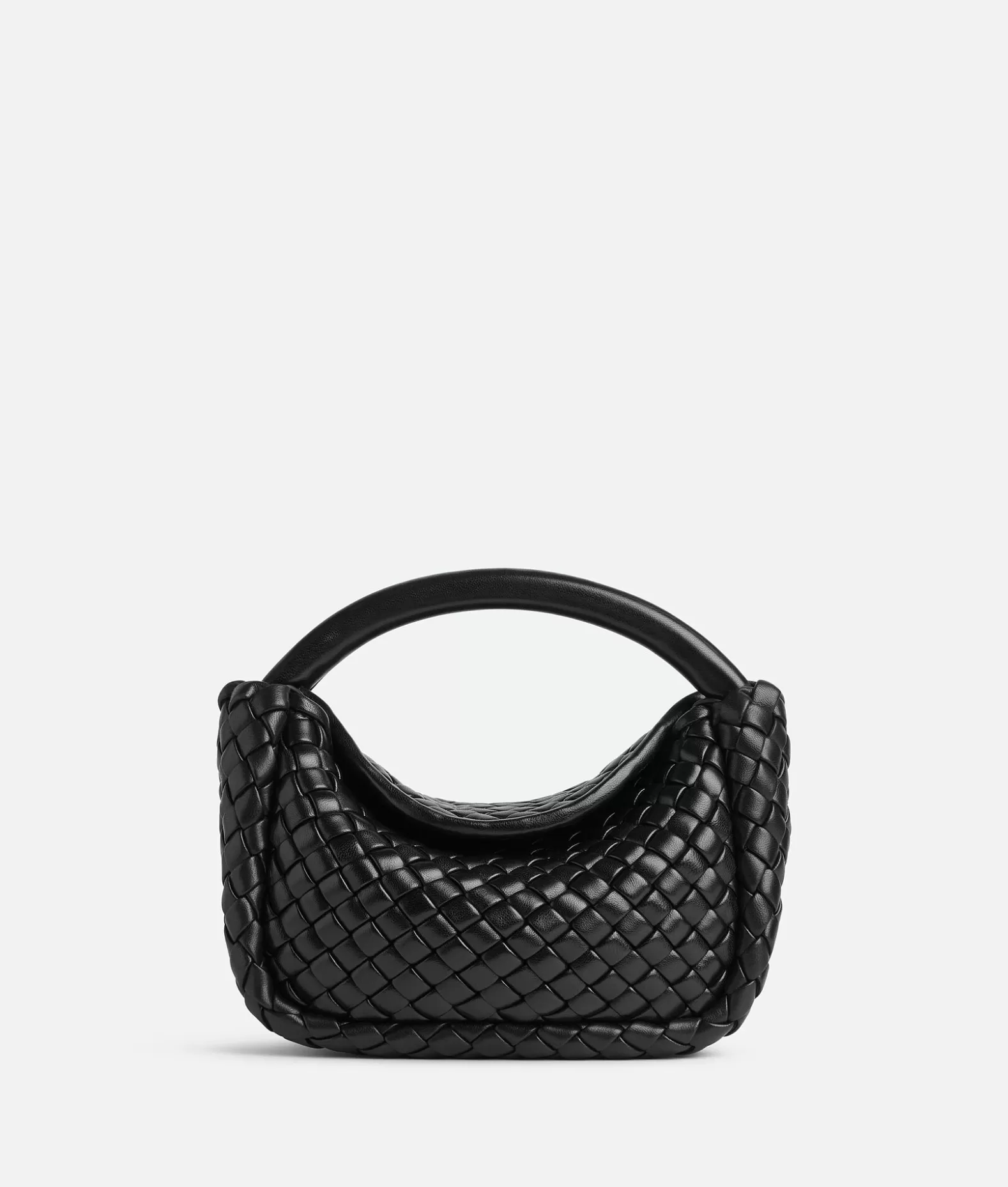 A Mano | Mini^Bottega Veneta Cobble Mini Con Manico Black