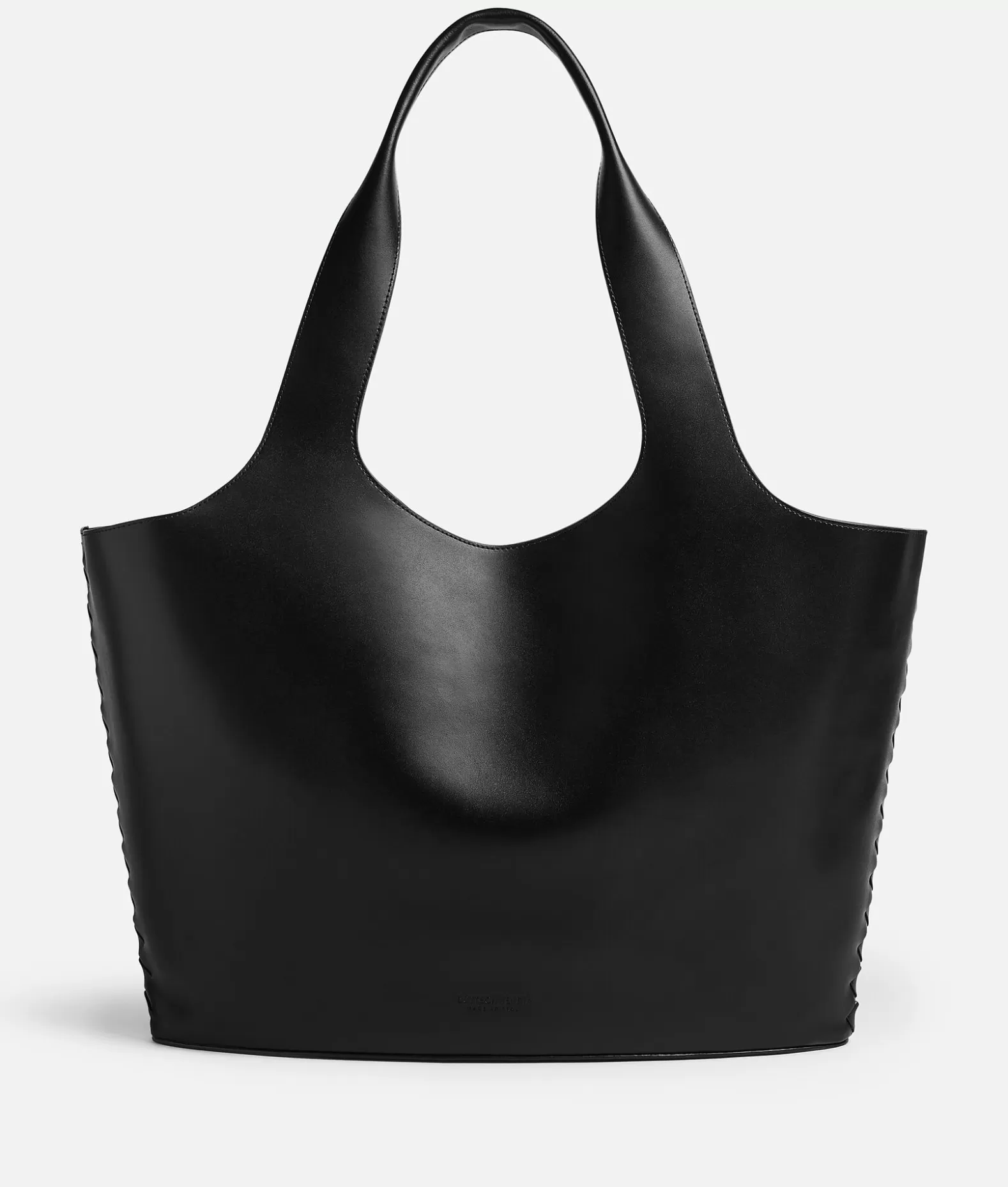 Shopper^Bottega Veneta Creek Tote Media Black