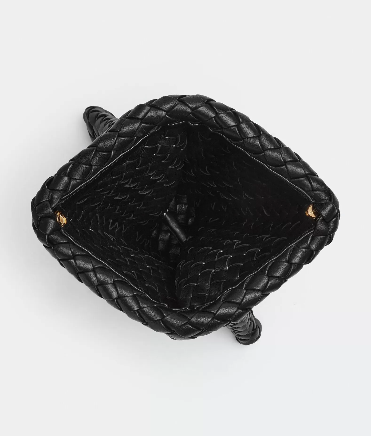 Bottega Series^Bottega Veneta Crisscross Black