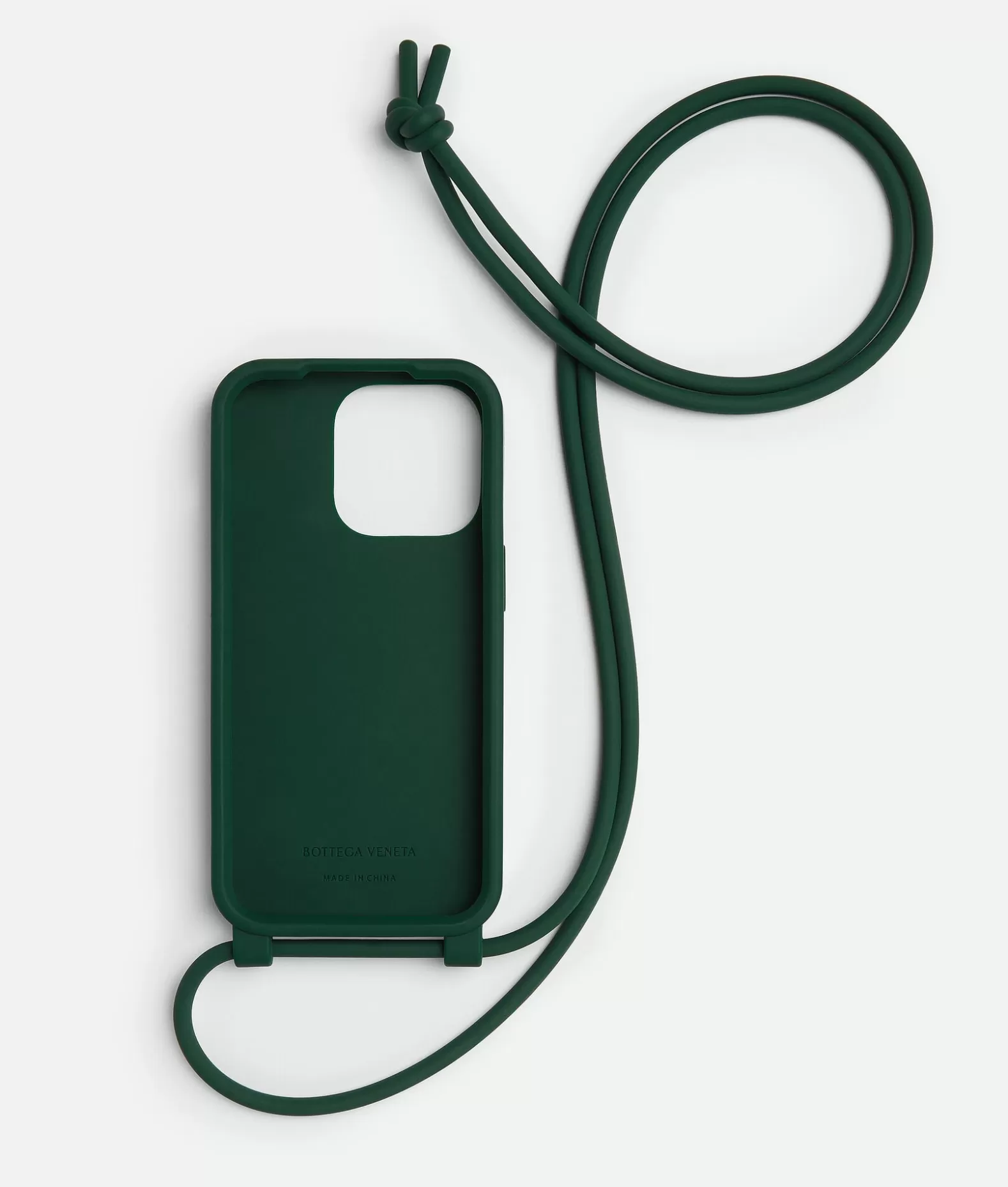 Tech | Tech^Bottega Veneta Custodia Per IPhone 14 Pro Con Tracolla Emerald green