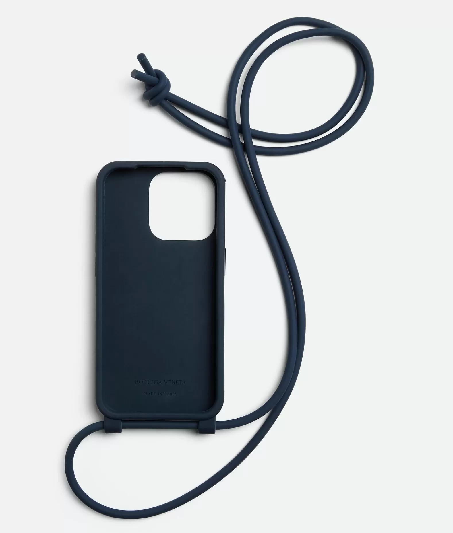 Tech | Tech^Bottega Veneta Custodia Per IPhone 15 Pro Con Tracolla Deep blue