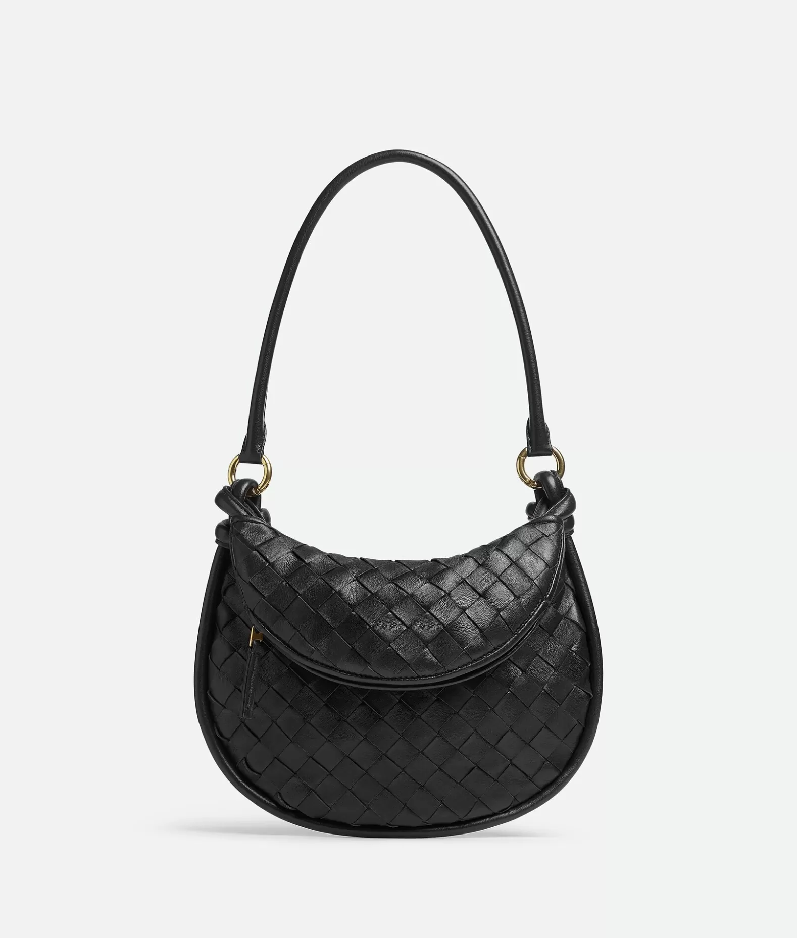 A Spalla^Bottega Veneta Gemelli Piccola Black