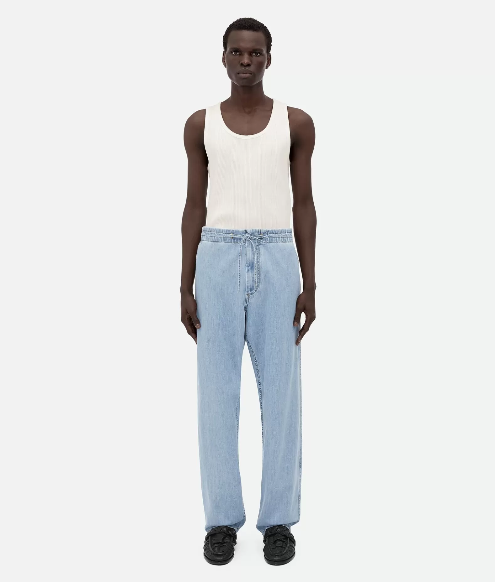 Denim^Bottega Veneta Jeans Elasticizzati In Denim Light bleach