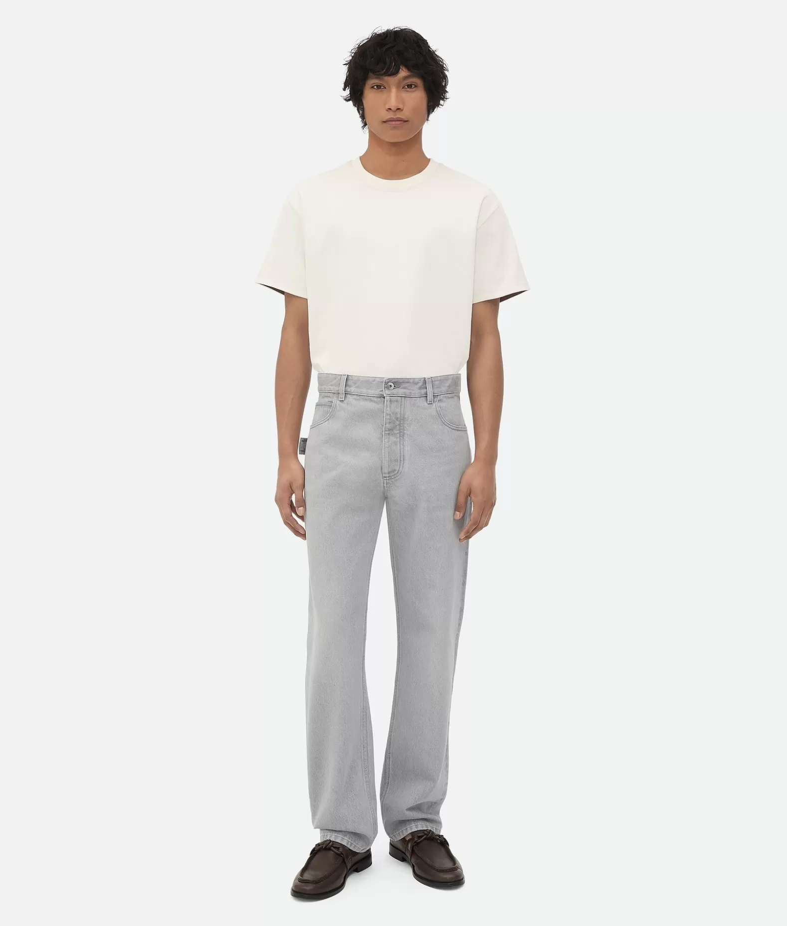 Denim^Bottega Veneta Jeans In Denim Lavaggio Light grey