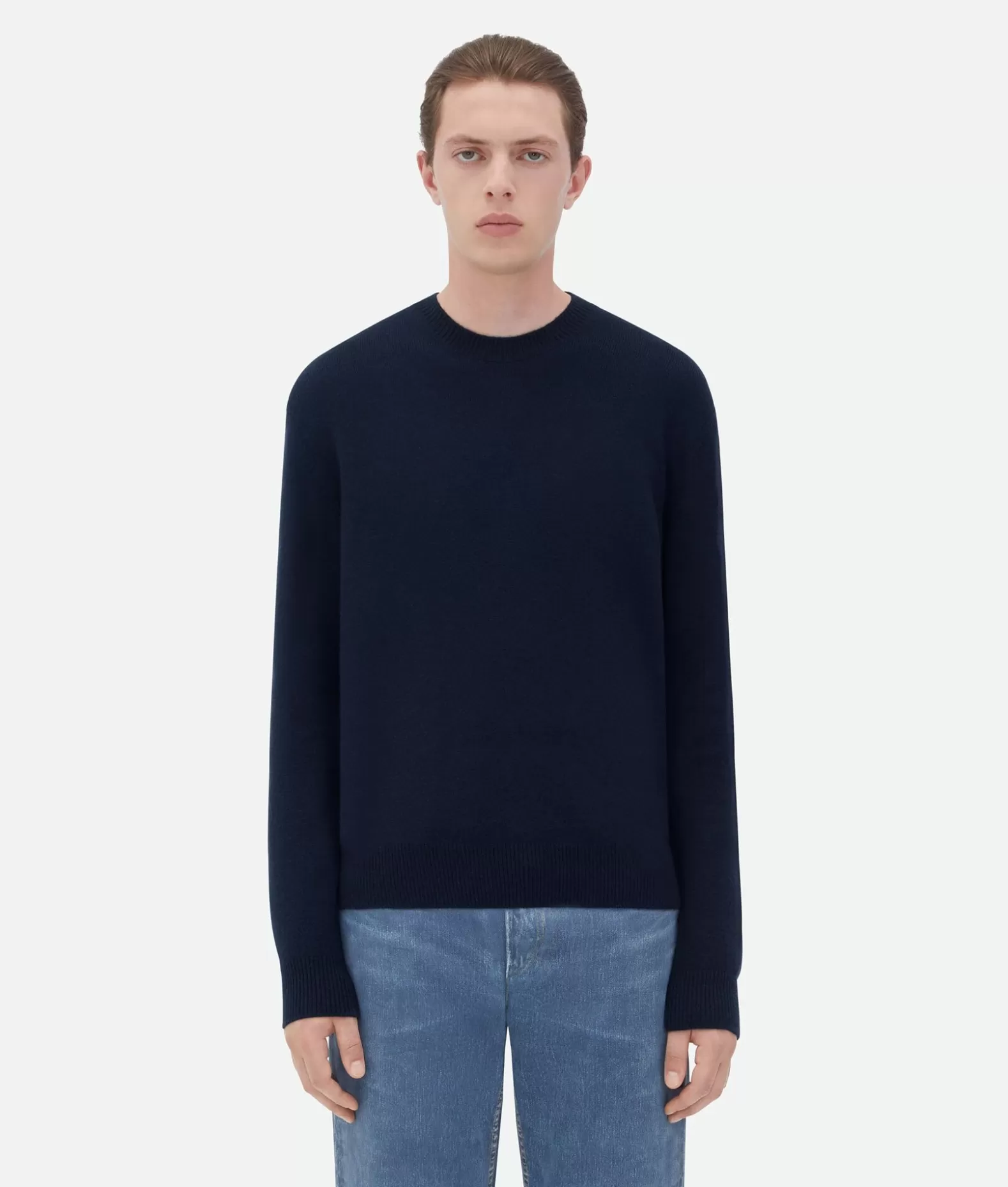 Maglieria^Bottega Veneta Maglia In Cashmere Navy