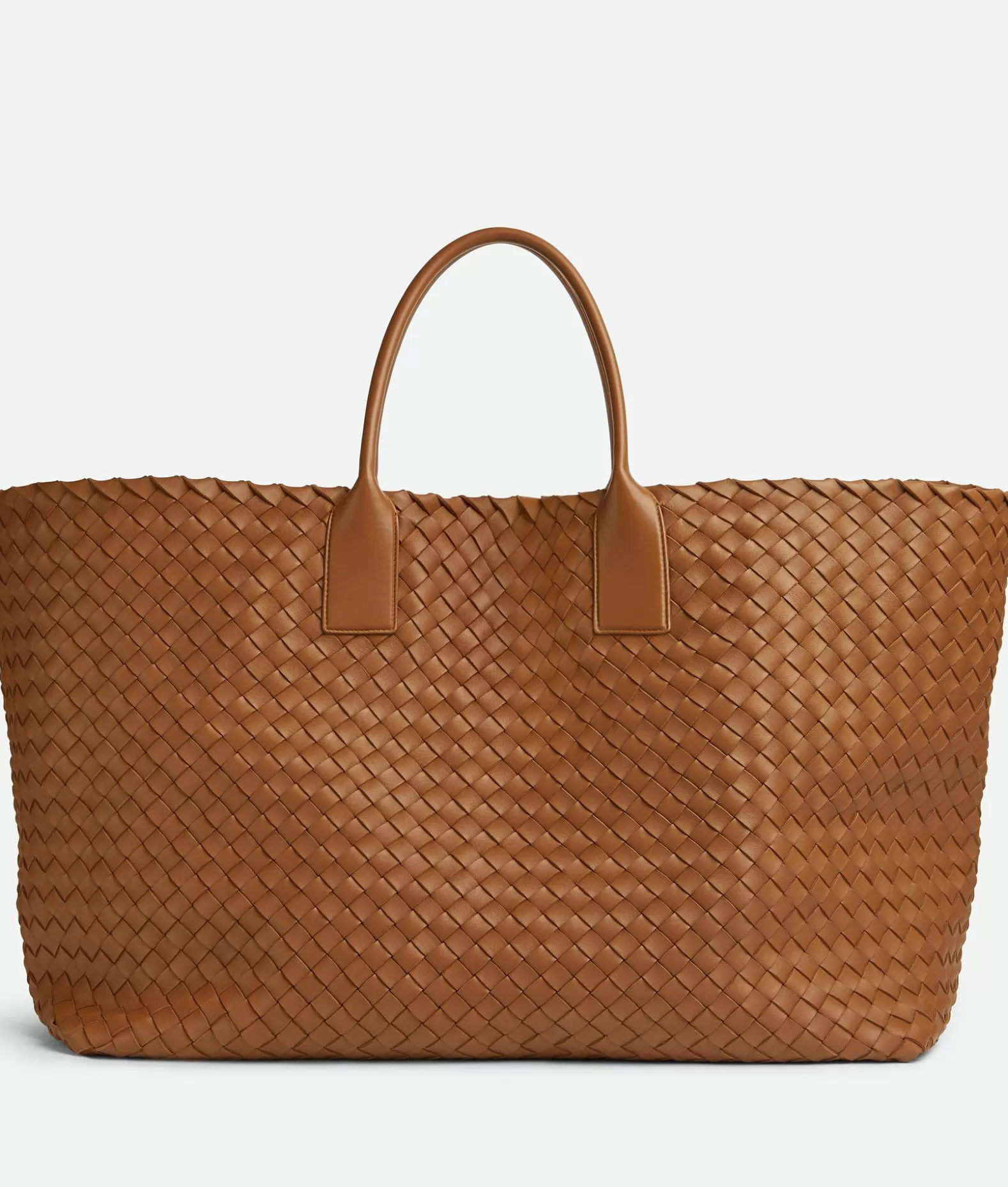 Shopper^Bottega Veneta Maxi Cabat Cognac