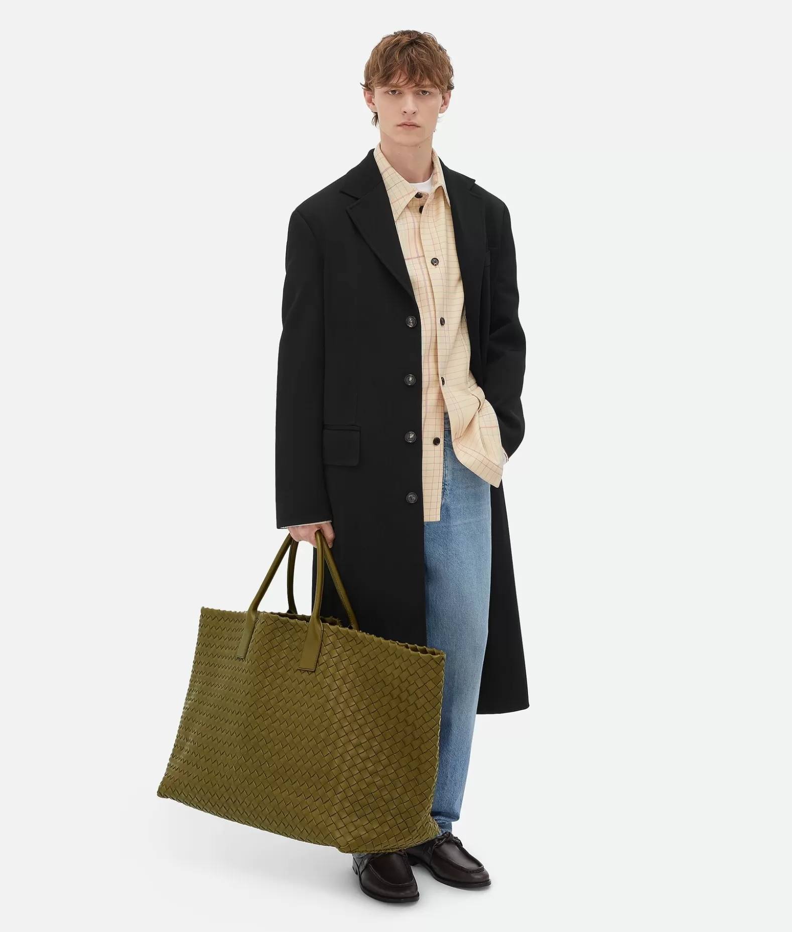 Shopper | Shopping^Bottega Veneta Maxi Cabat Olive oil