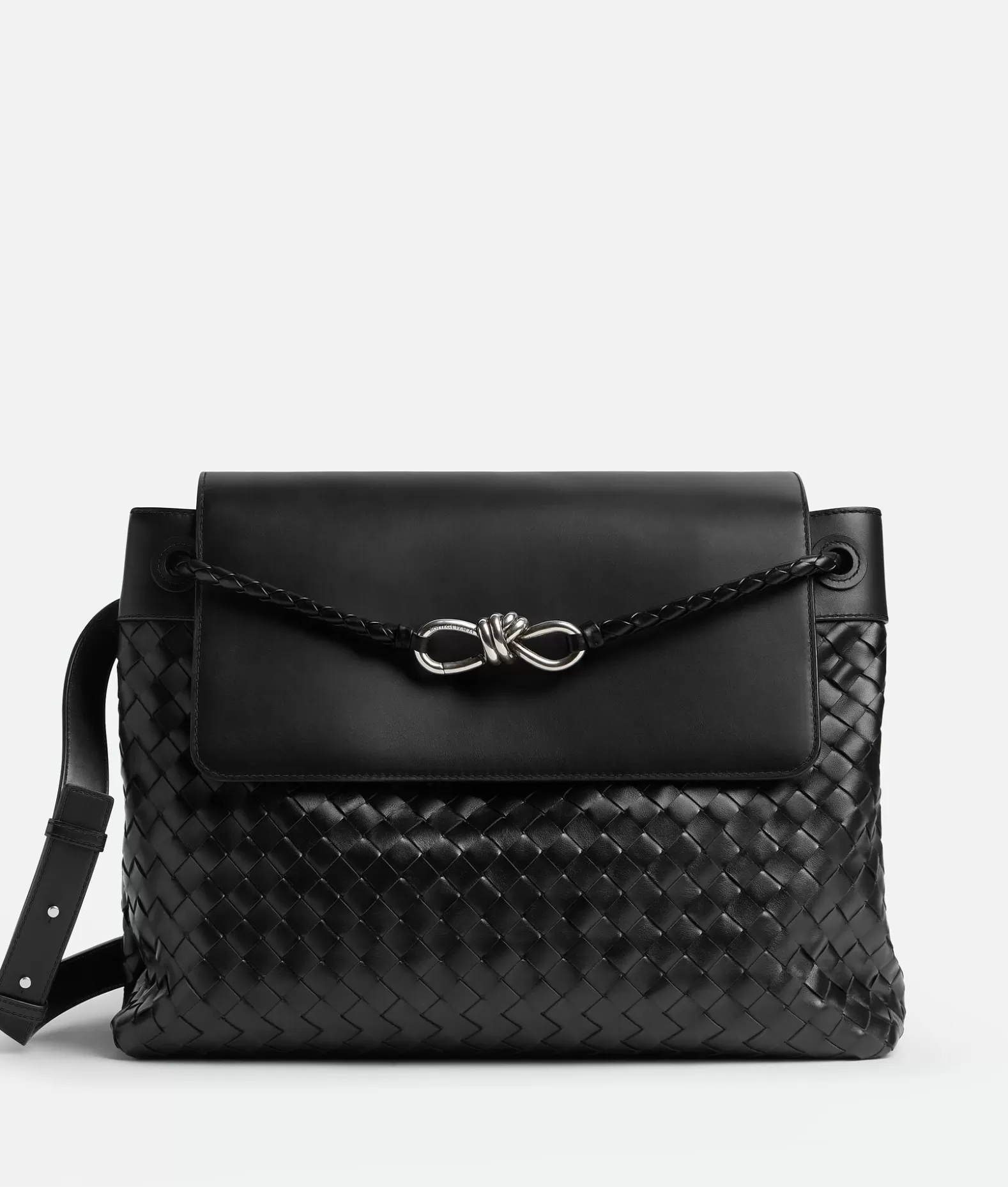 Shopper | A Tracolla^Bottega Veneta Messenger Andiamo Grande Black