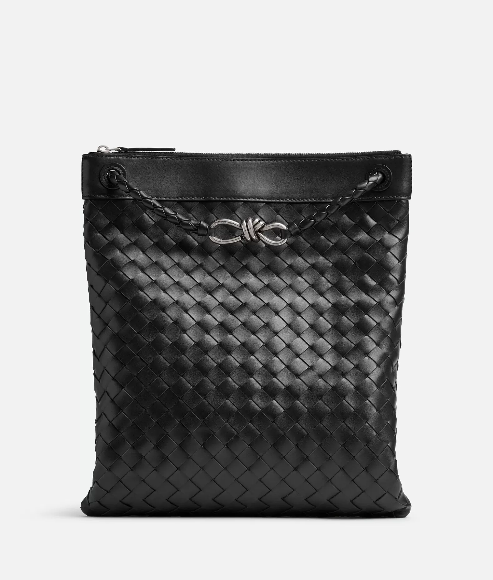 Shopper | A Tracolla^Bottega Veneta Messenger Andiamo Piatta Black