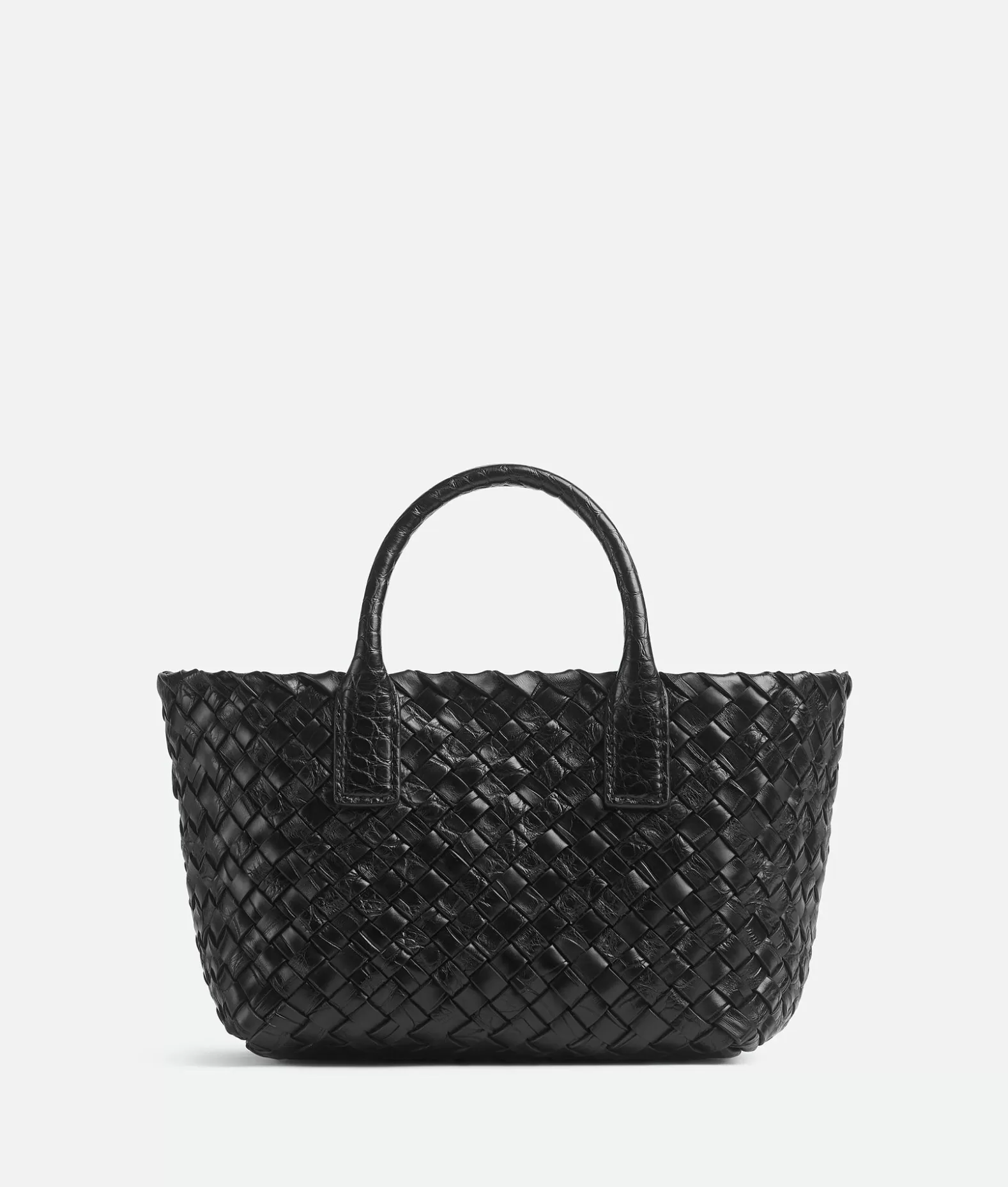 Mini^Bottega Veneta Mini Cabat Black